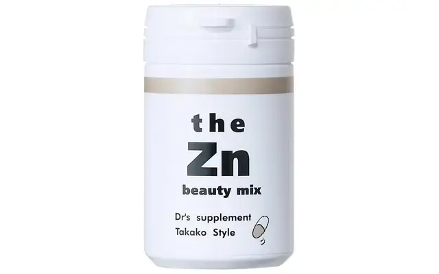 タンパク質をつくるのに欠かせない亜鉛。the Zn beauty mix 90粒入り￥6,480