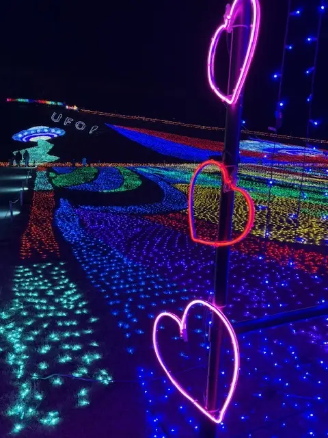 ドイツ村のウィンターイルミネーション素敵でした♪_1_3-2