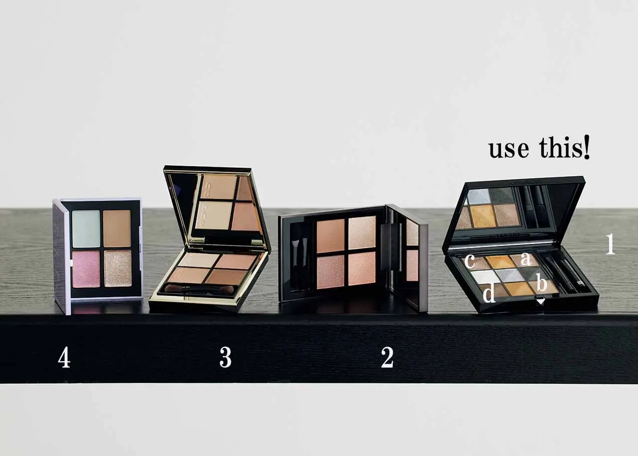 シックな装いの日のアイメイクは「グレイッシュシャドウ」【集う日の"ほど華”メイクアップ】_1_3