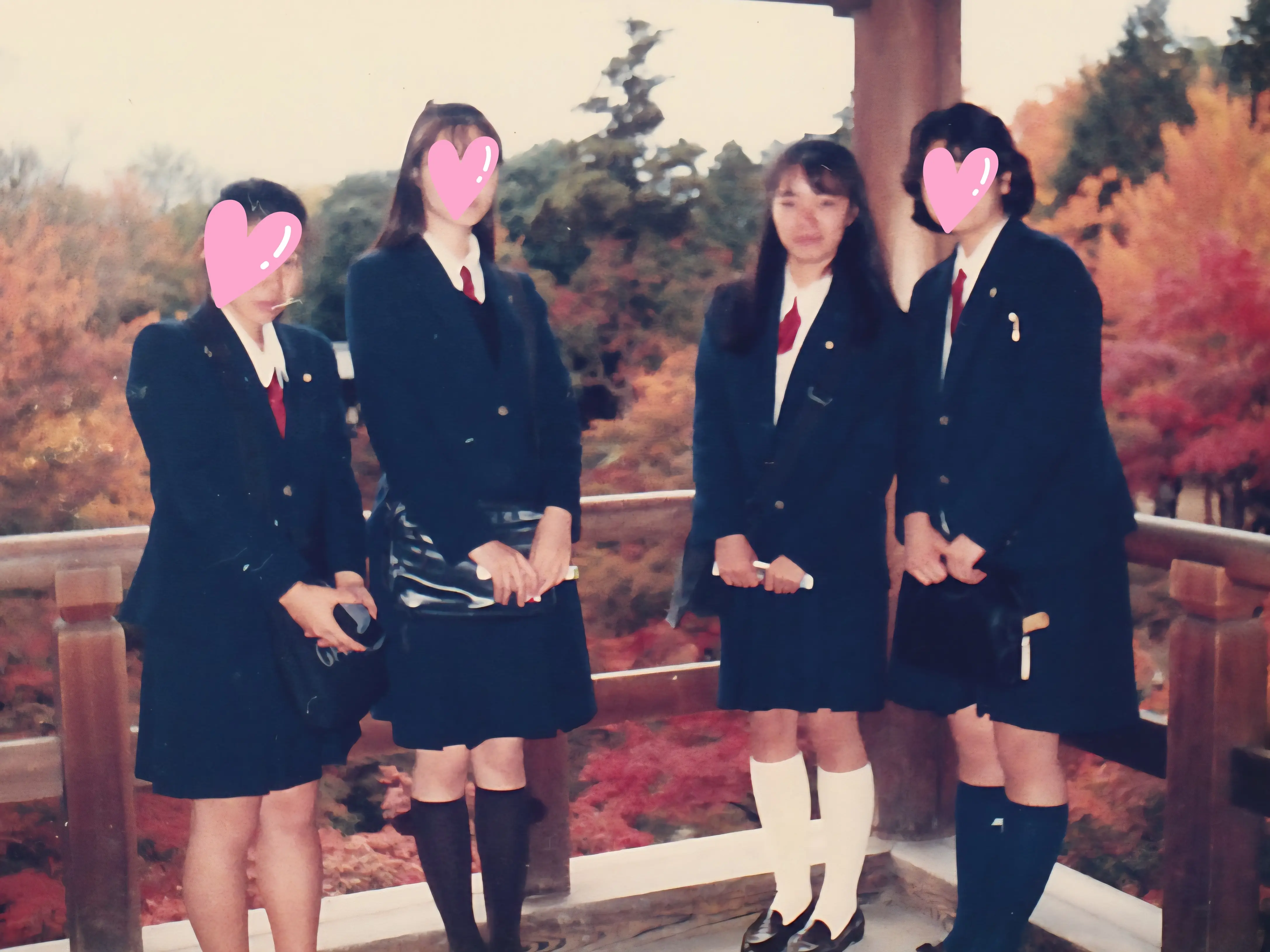 修学旅行の通天橋