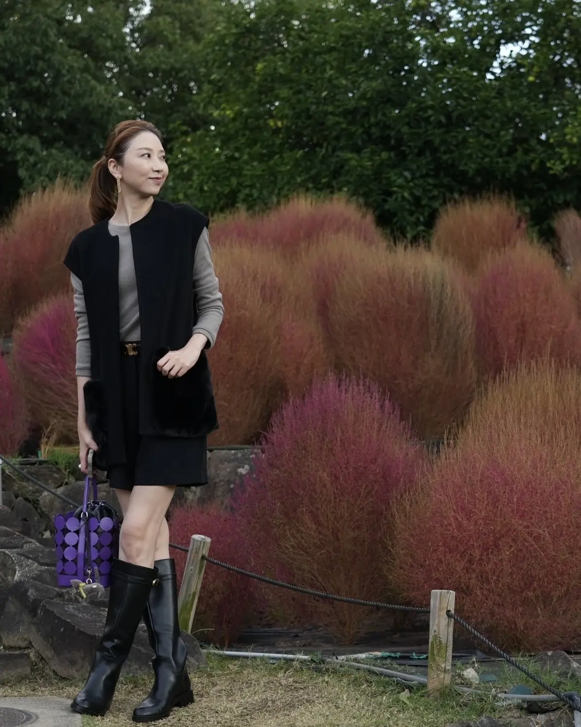 秋空とコスモスの丘✨_1_7