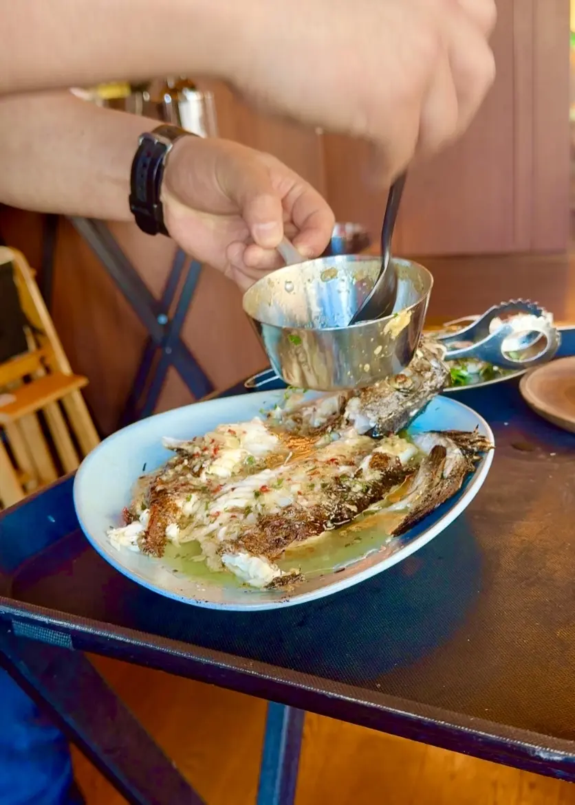 大人の「ピンク×キャメル」コーデ！華組メンバーと楽しむ横浜「Del Mar」ランチ_1_9-2