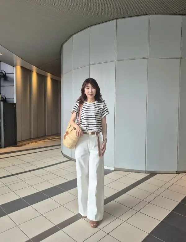 【ユニクロ】ワイドトラウザージーンズがまさかの値下げ＆神シルエットでした_1_5
