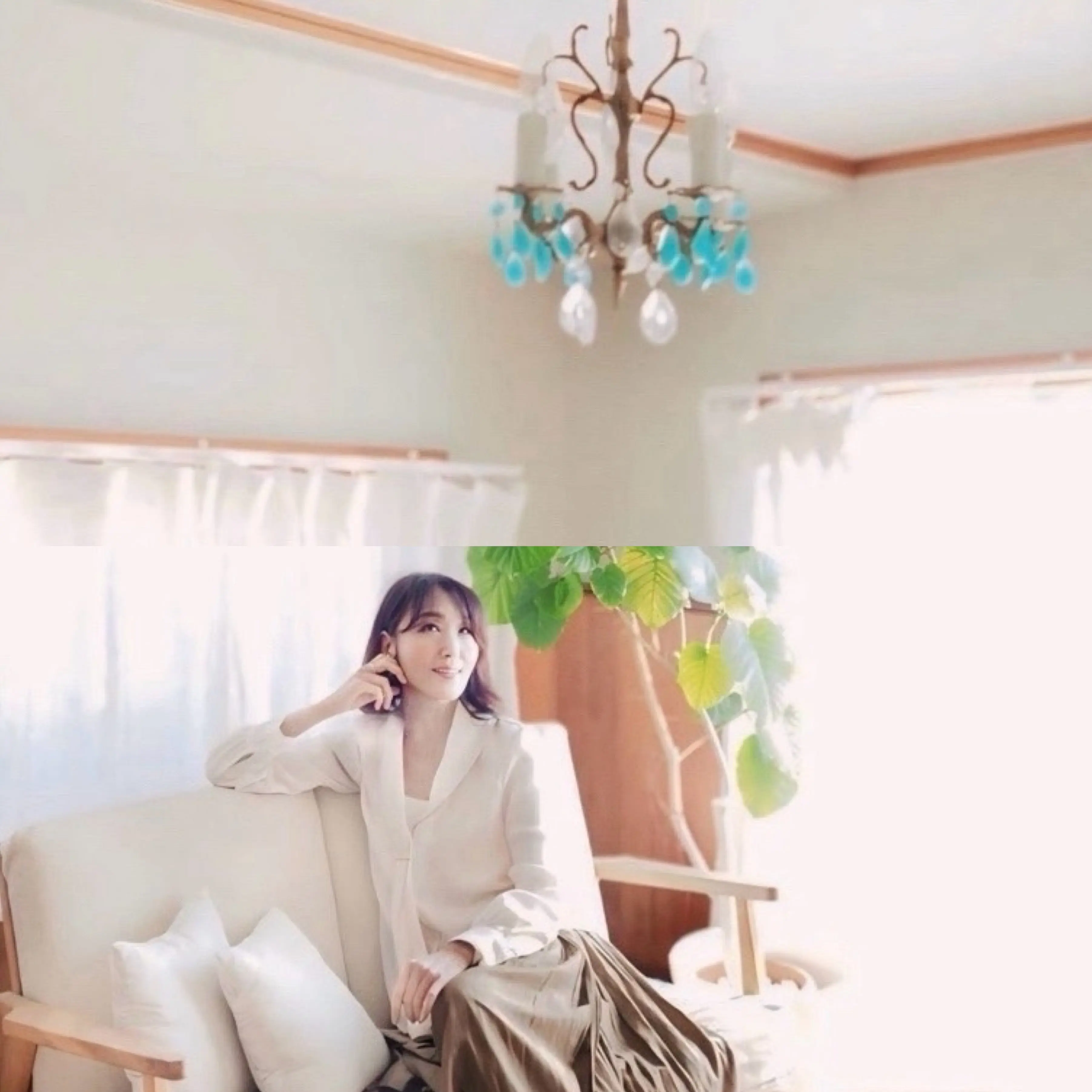 éclat12月号とアンティークのシャンデリア | チームJマダム TOSHIMIの  