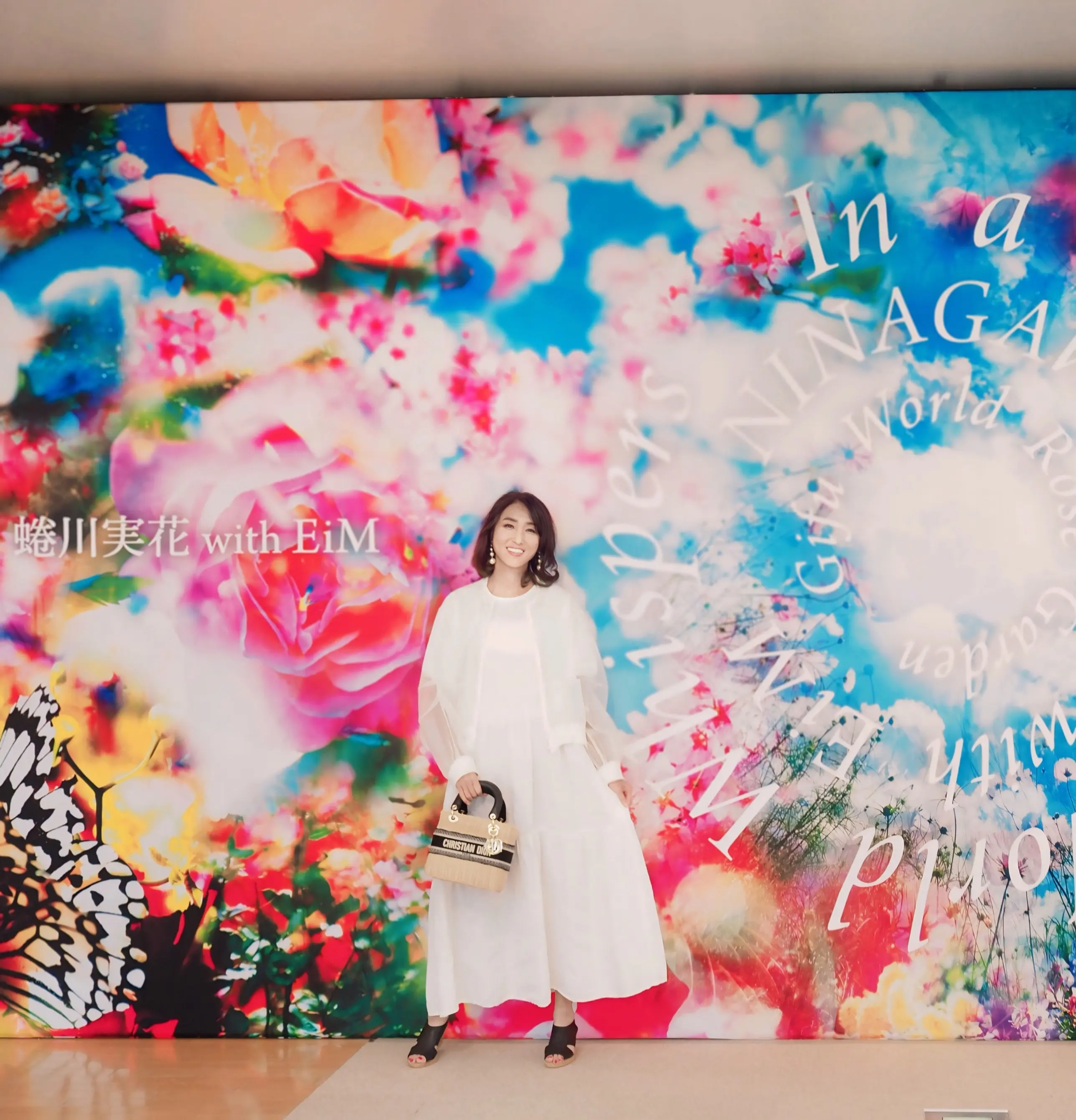 初夏の白ワンピコーデでぎふワールド・ローズガーデンへ〜後編