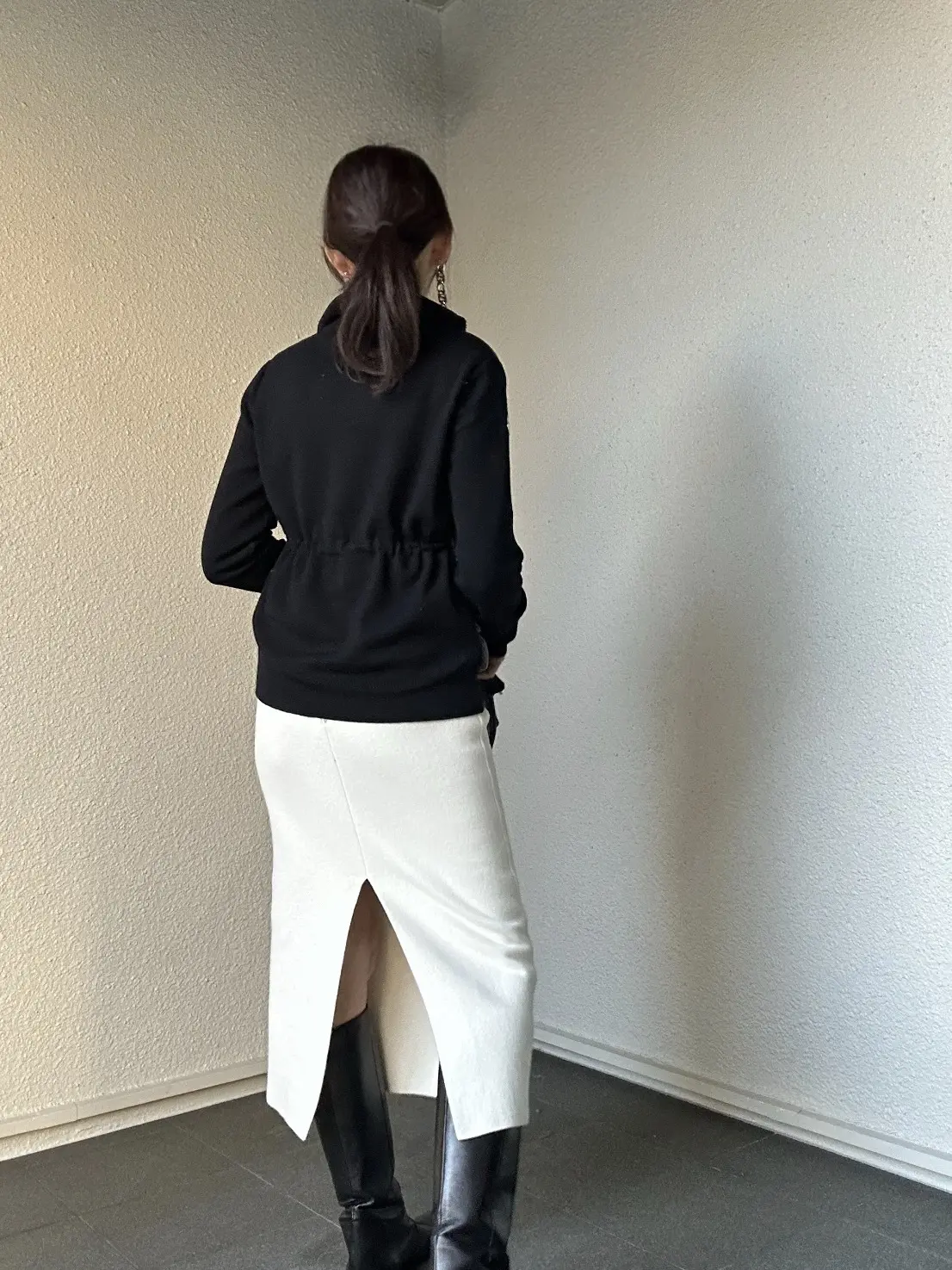 モンクレール ダウンニットカーディガン