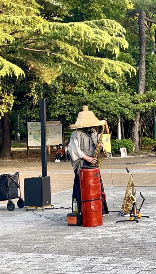 サックス侍さん 鶴舞公園公認アーティスト _1_5