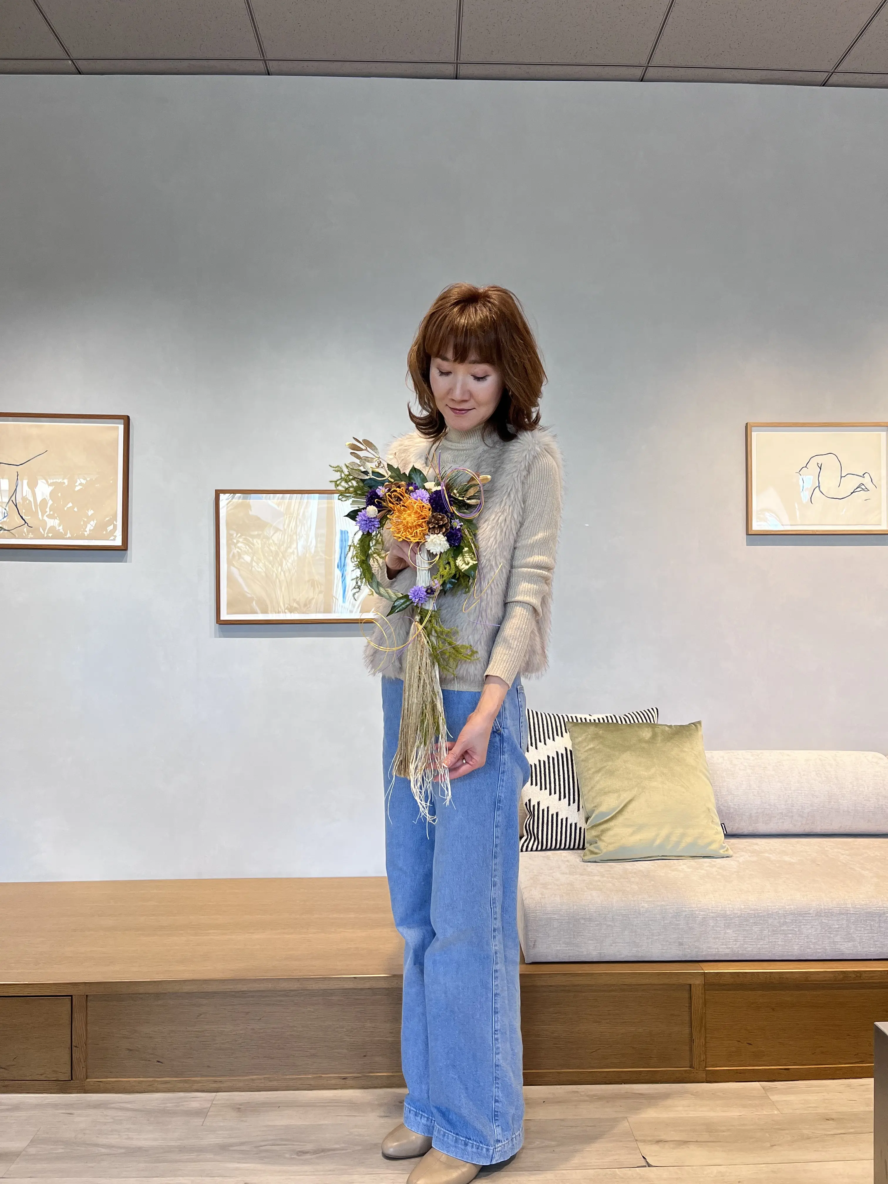 今年のお正月飾り。そして私のの〜んびりのお正月_1_11