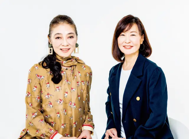 倉田真由美さん（右）、齋藤 薫さん（左）