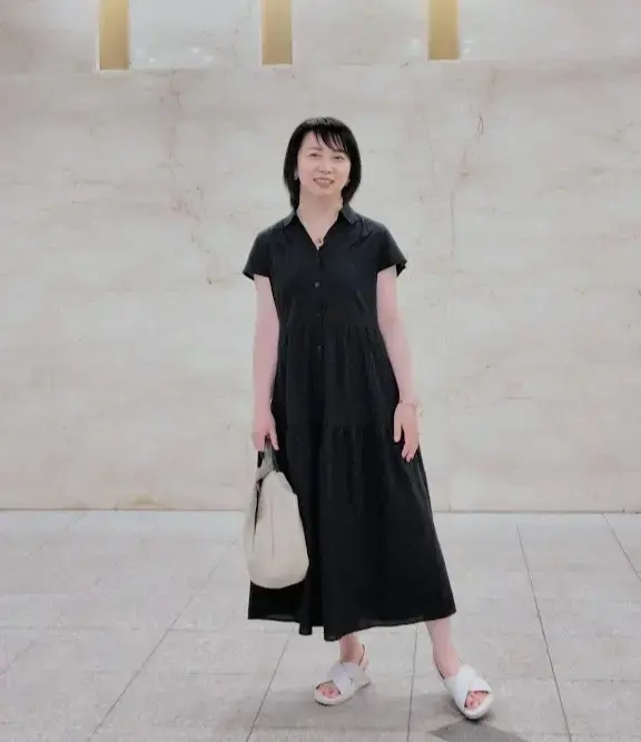 GUで大人可愛いを叶える?ティアードワンピース