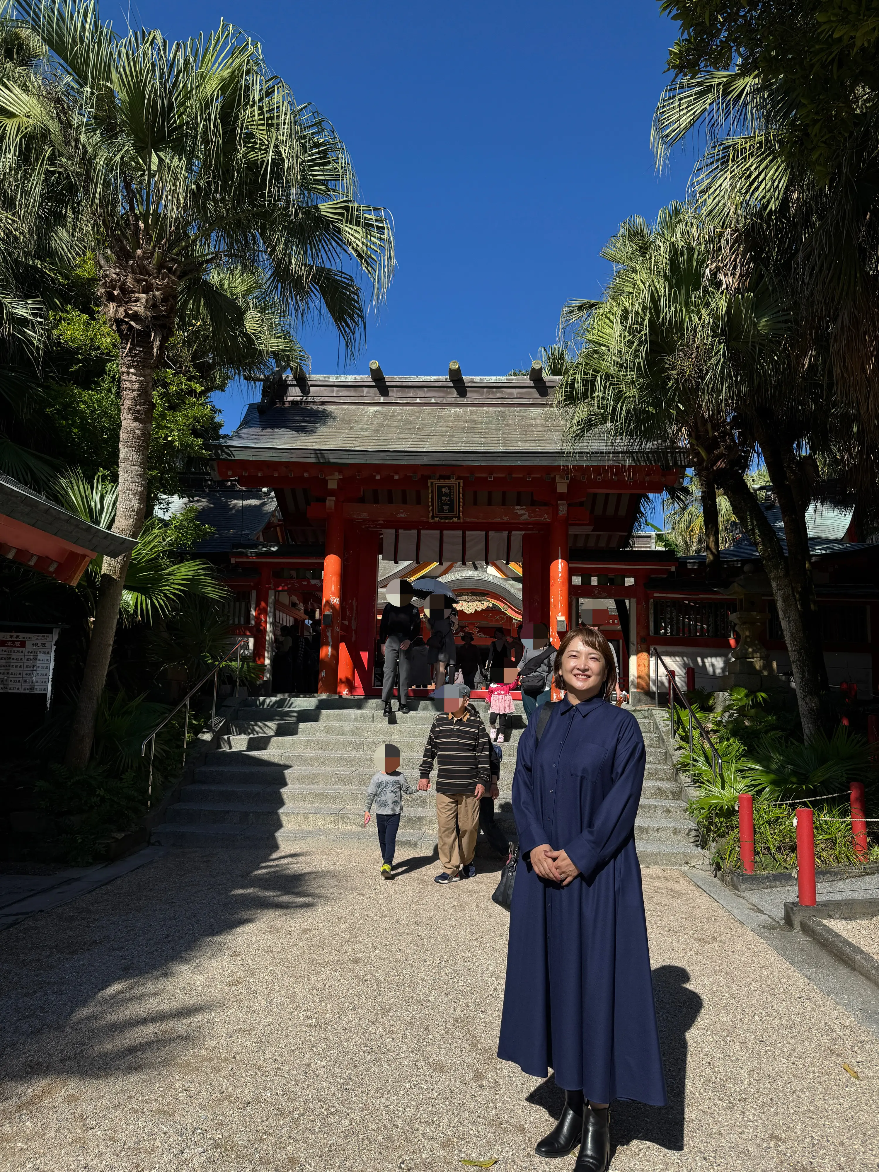 青島神社　楼門　梅澤千佳子