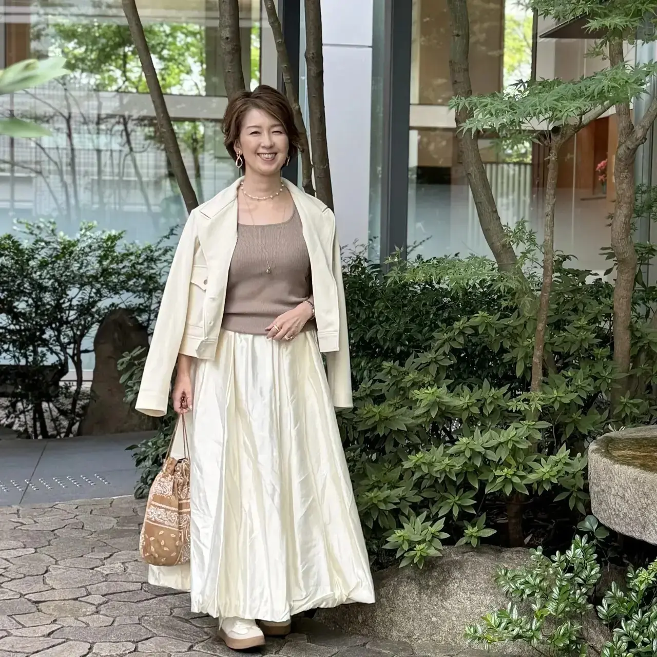 【おしゃれ好きな50代「ユニクロ・GU」コーデ】秋のおしゃれを楽しむアイテム豊富！端境期に活躍してくれるTシャツやインナーも！