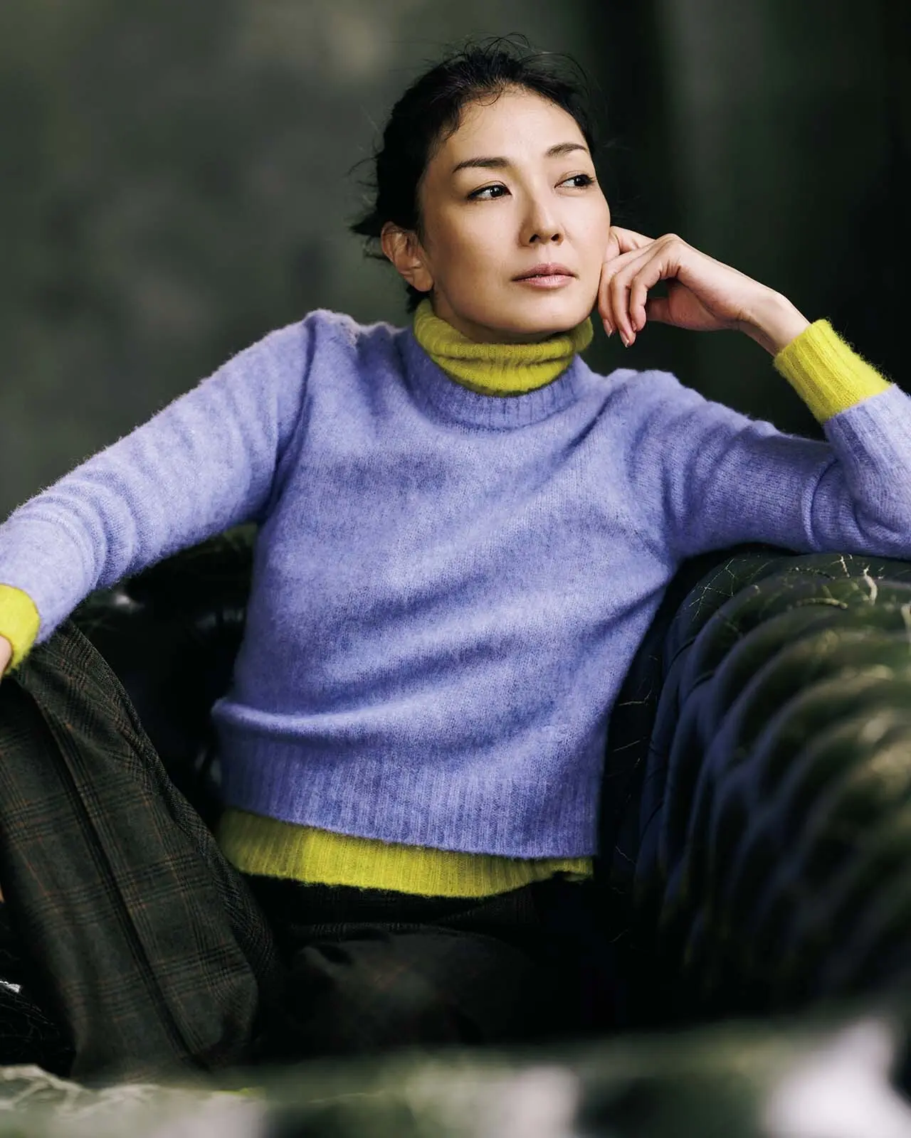 CELINE オーバーサイズ セーター / リブ編みウール 定価17.6万 憧れ