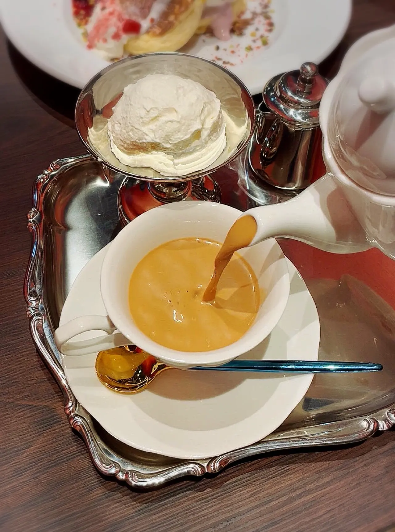 Miss pretty woman、フードコート、フードゾーン、ららぽーと、ららぽーと東京ベイ、ららぽーとTOKYO-BAY、LaLaport TOKYO-BAY、第 I 期グランドオープン、パスタ、もちもちパスタ、スープ、かぼちゃのポタージュ、パンケーキ、スフレパンケーキ、苺パンケーキ、ロイヤルミルクティー、生クリーム