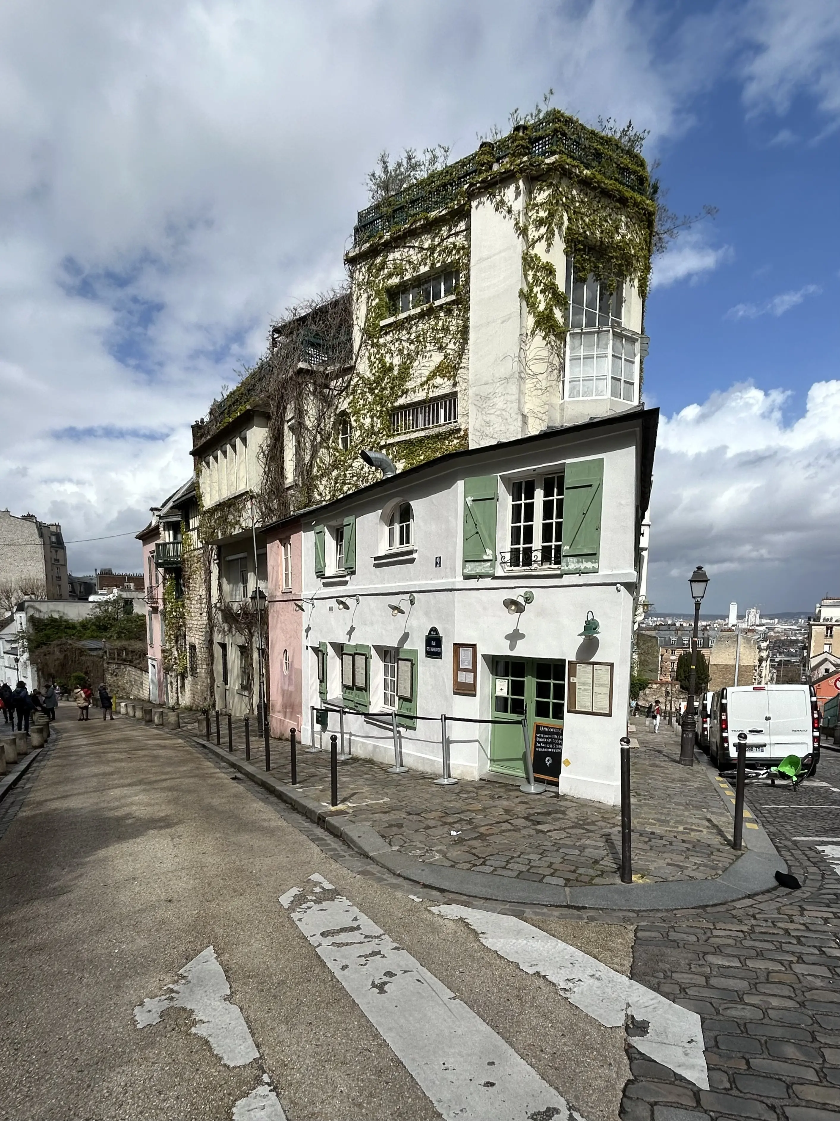 La Maison Rose　paris 　パリ　モンマルトル　歩き方