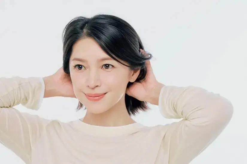 大人頭皮の隠れ乾燥エリア、襟足もぬかりなく