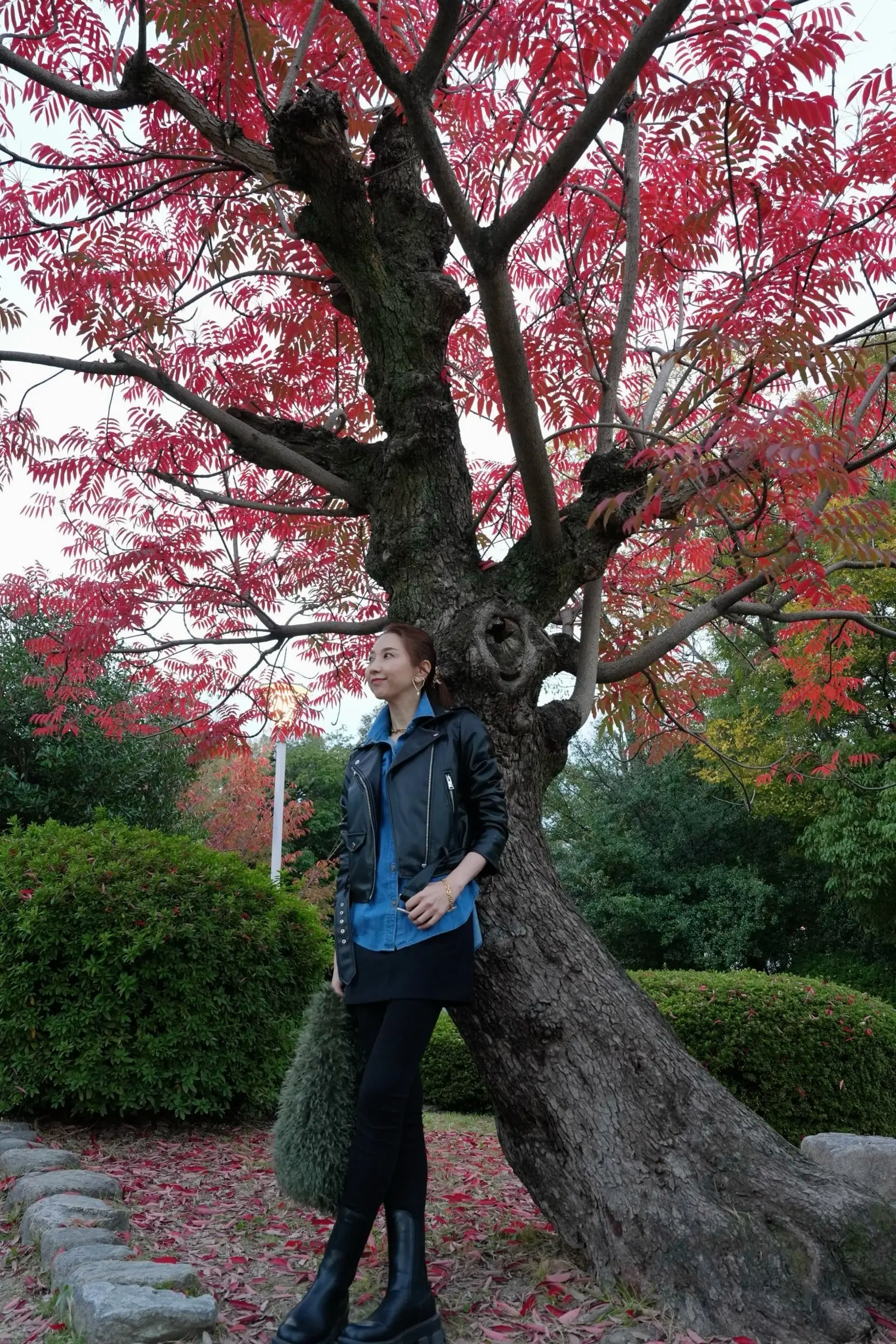 【UNIQLOデニムシャツ×スキニーパンツ】私のデイリーコーデ✨_1_11