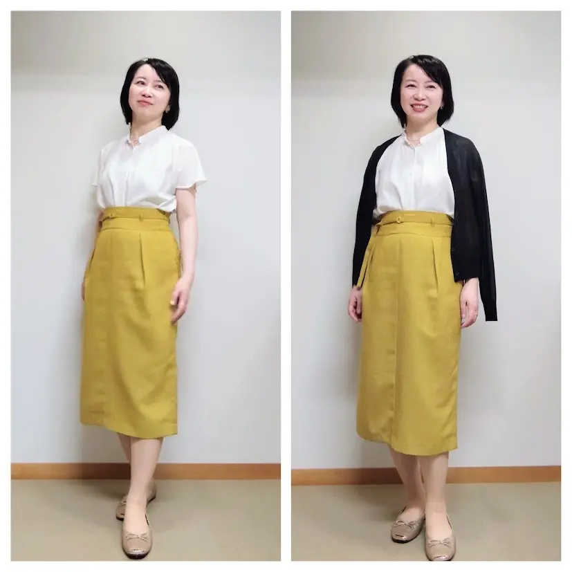 7月後半。アラフィフ秘書お仕事每日服_1_5