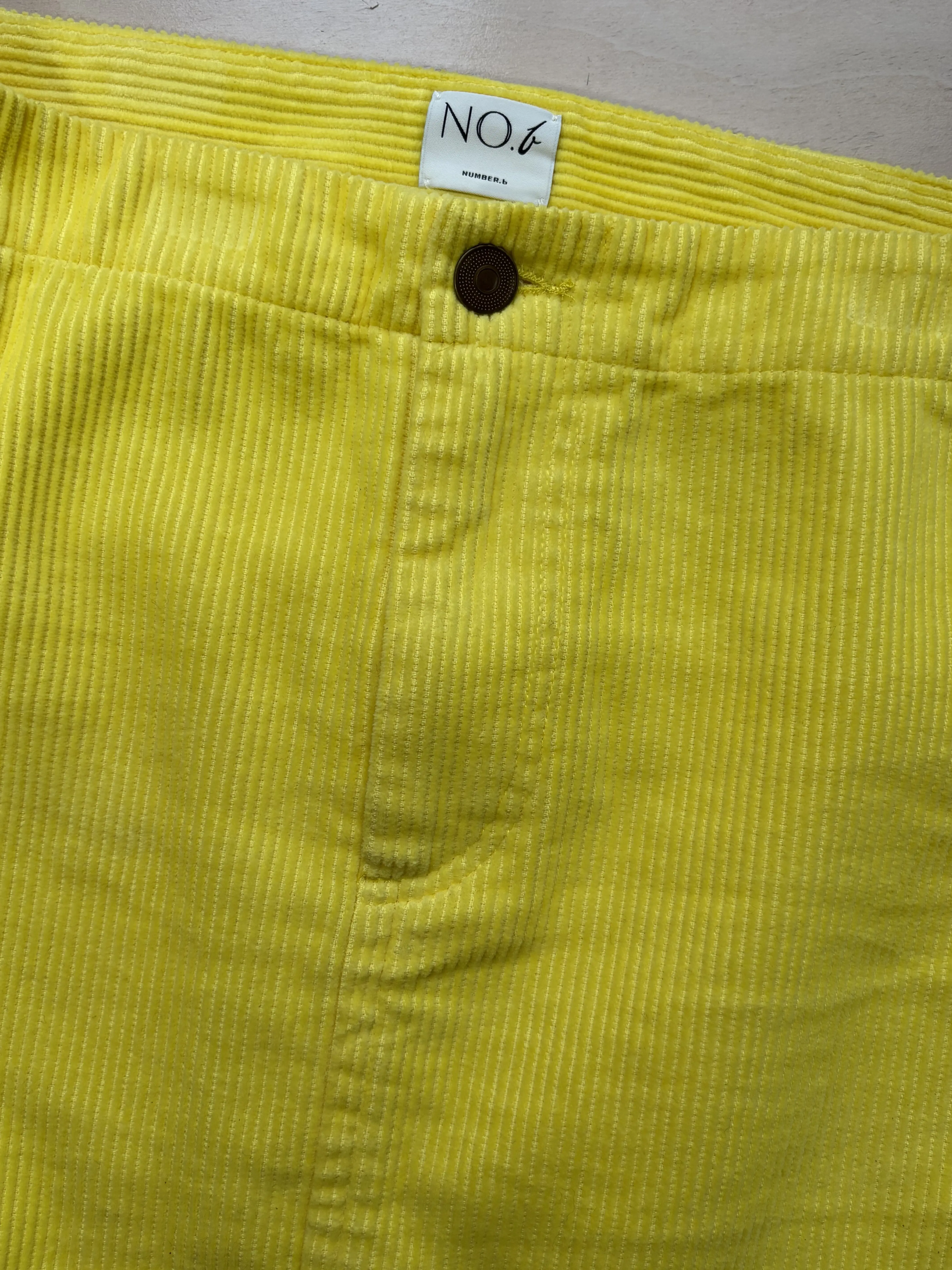 コーデュロイ　カラースカート　no.b