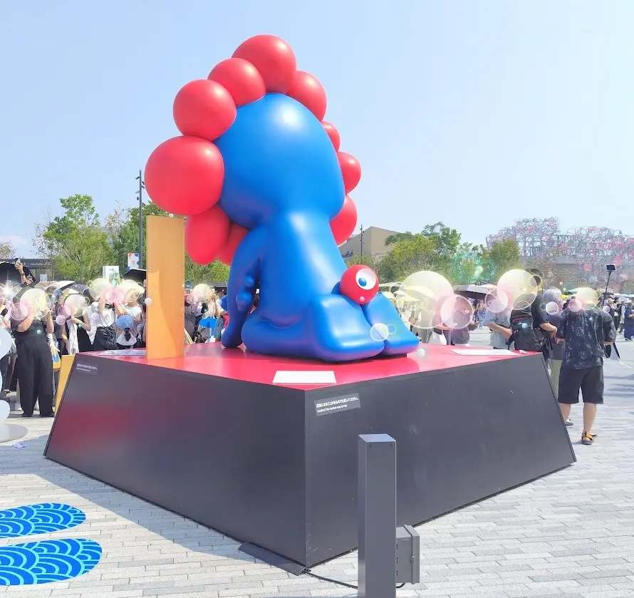 大阪万博2025
東ゲートミャクミャク