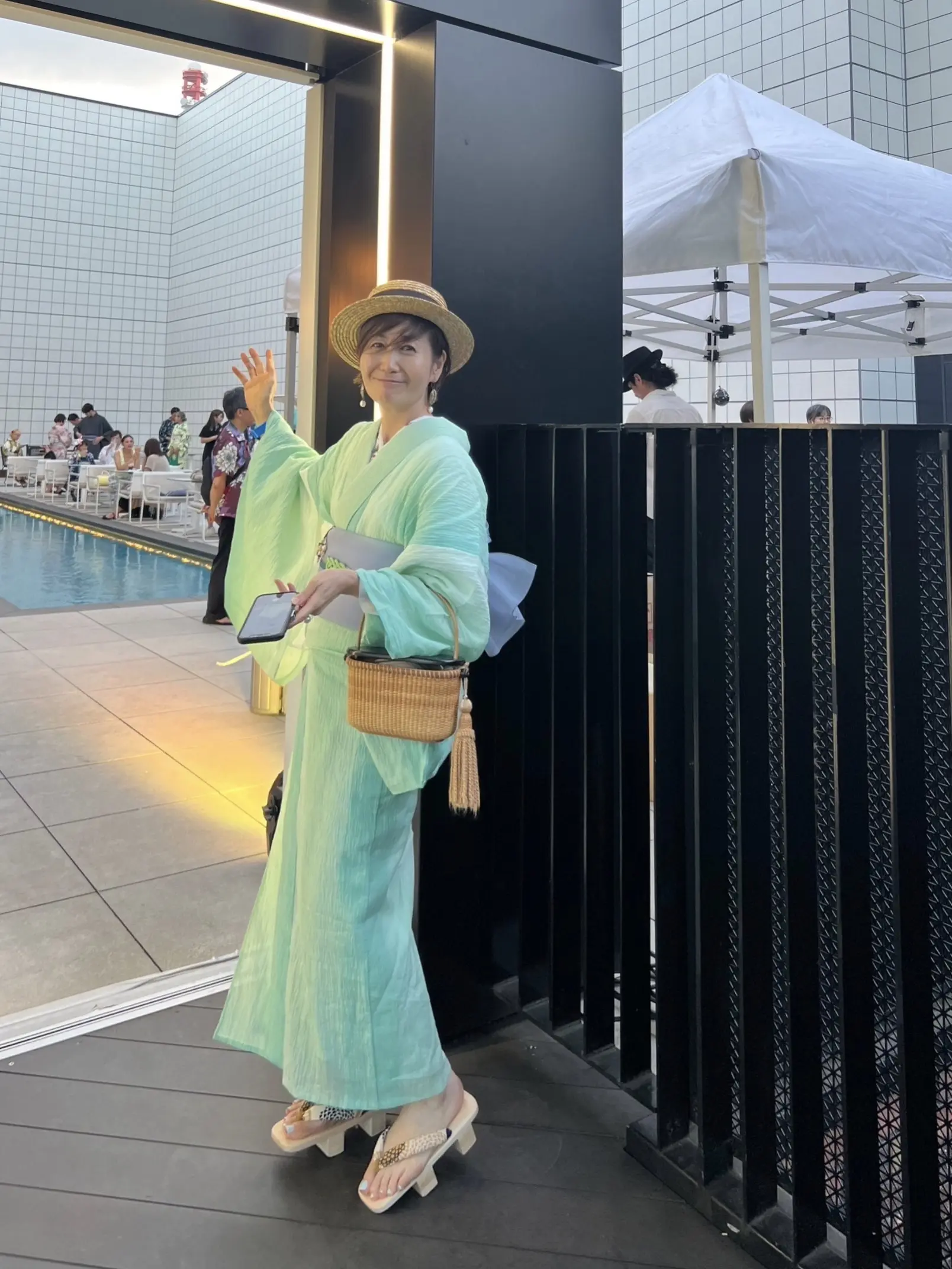 素晴らしい日本の文化、着物をjマダムと楽しんできました。_1_1