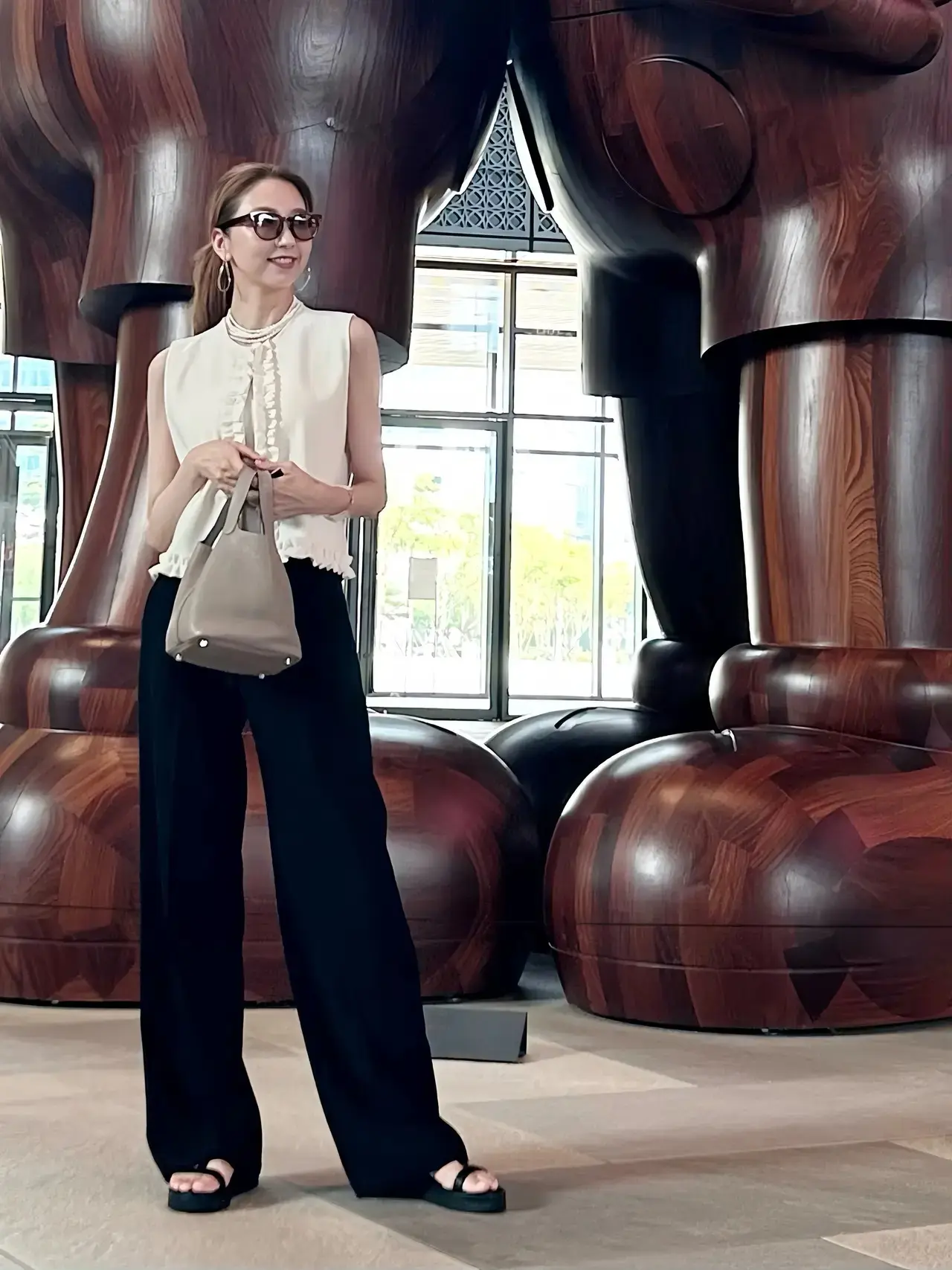 【おしゃれな50代のZARAコーデ】秋のおしゃれに絶対使える！デニムやスニーカーなど人気アイテムコーデ_1_27