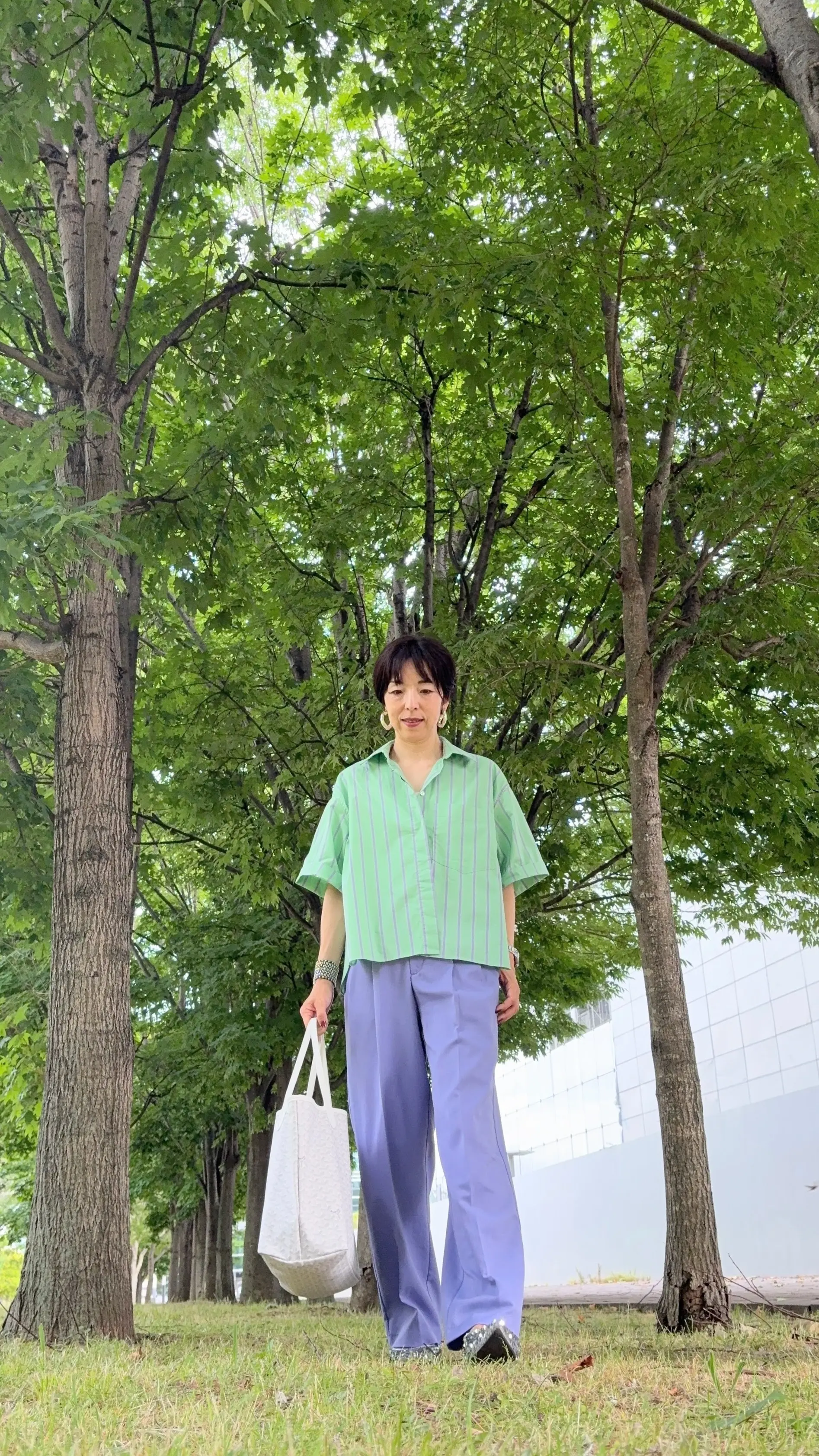50代のZARA×GU夏コーデ_1_3