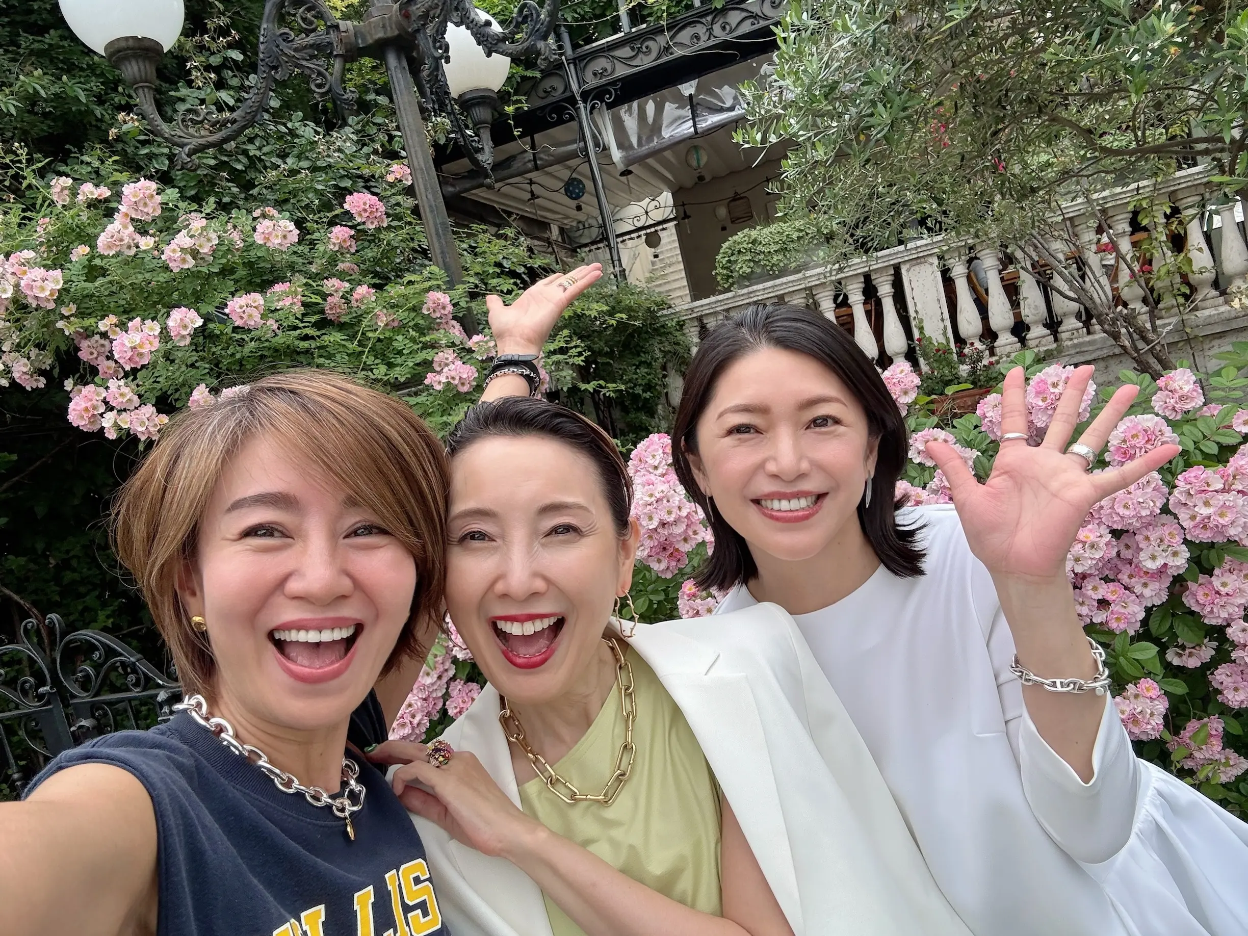 初夏コーデ☆パステルライムのワンピースで華組BDランチ 開運コーデ15_1_2