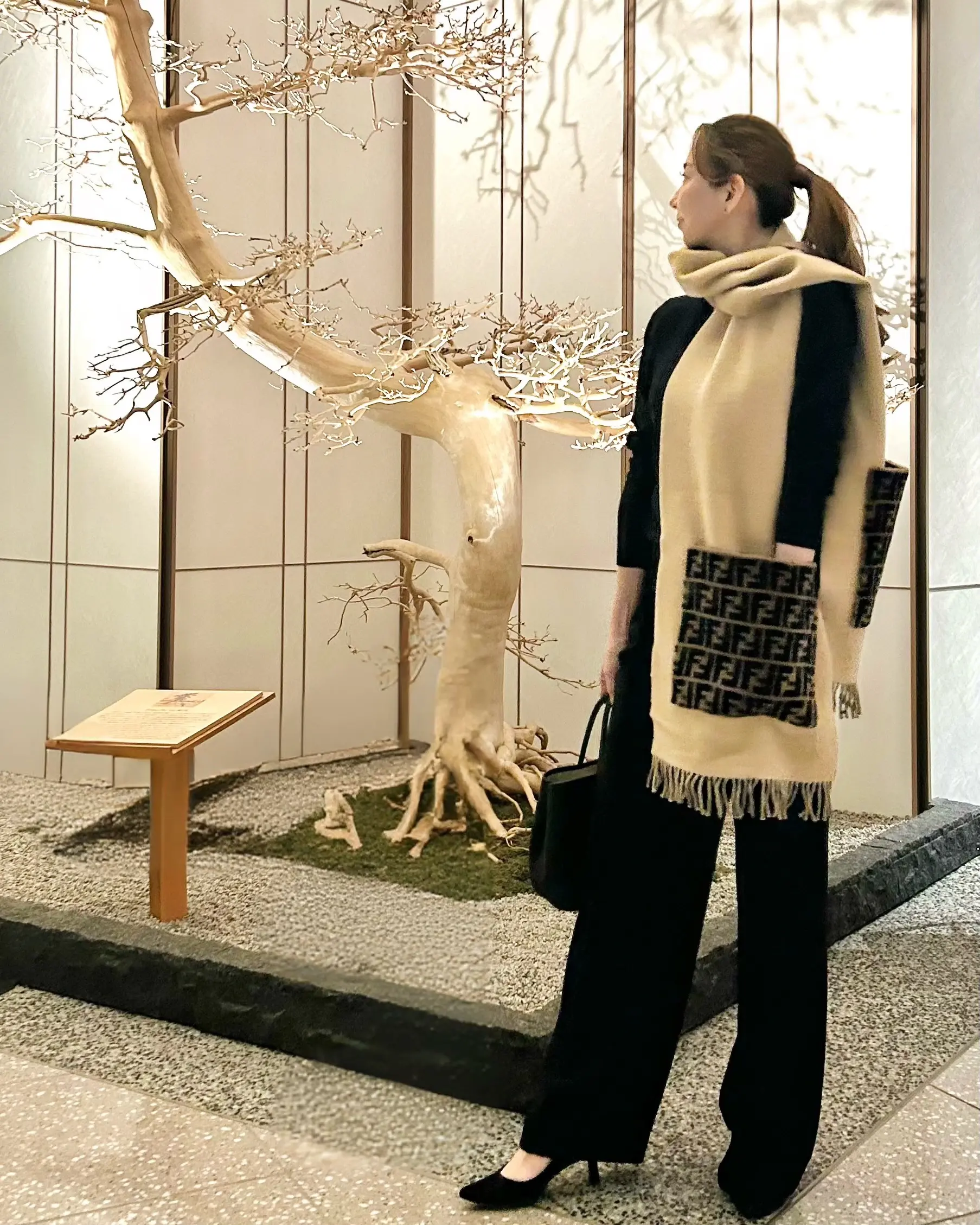 あったかマフラーを纏ってキャンドルコンサートへ🎵✨_1_3