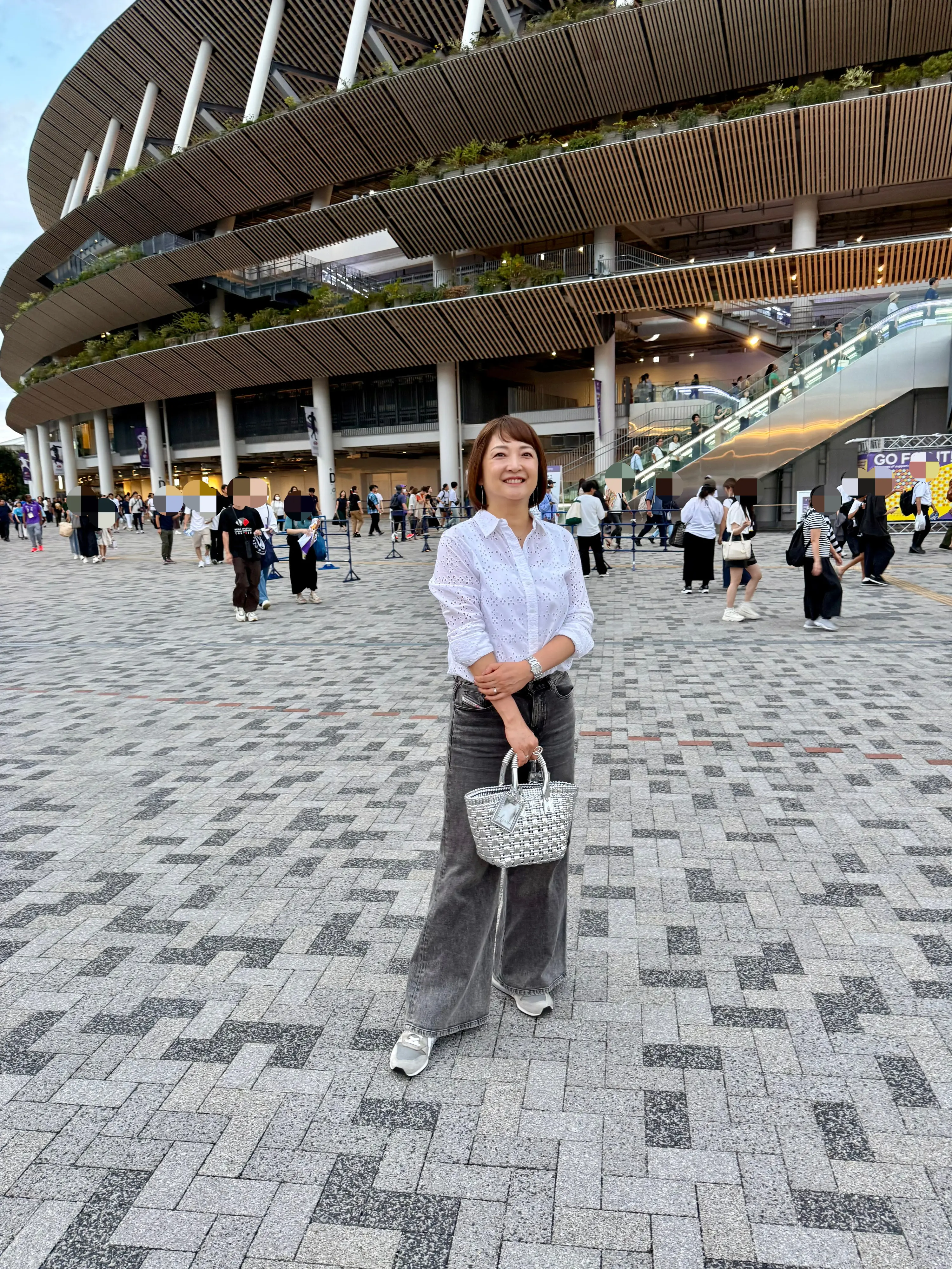 世界陸上2025　国立競技場　梅澤千佳子　エクラ華組