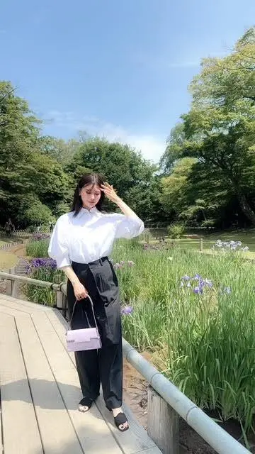 明治神宮の菖蒲田