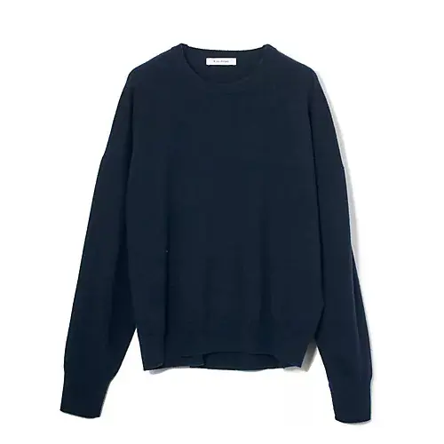 骨格診断 ストレートタイプにおすすめ ニット　E by eclat　斎藤くみコラボ カシミヤ混ニット￥20,900