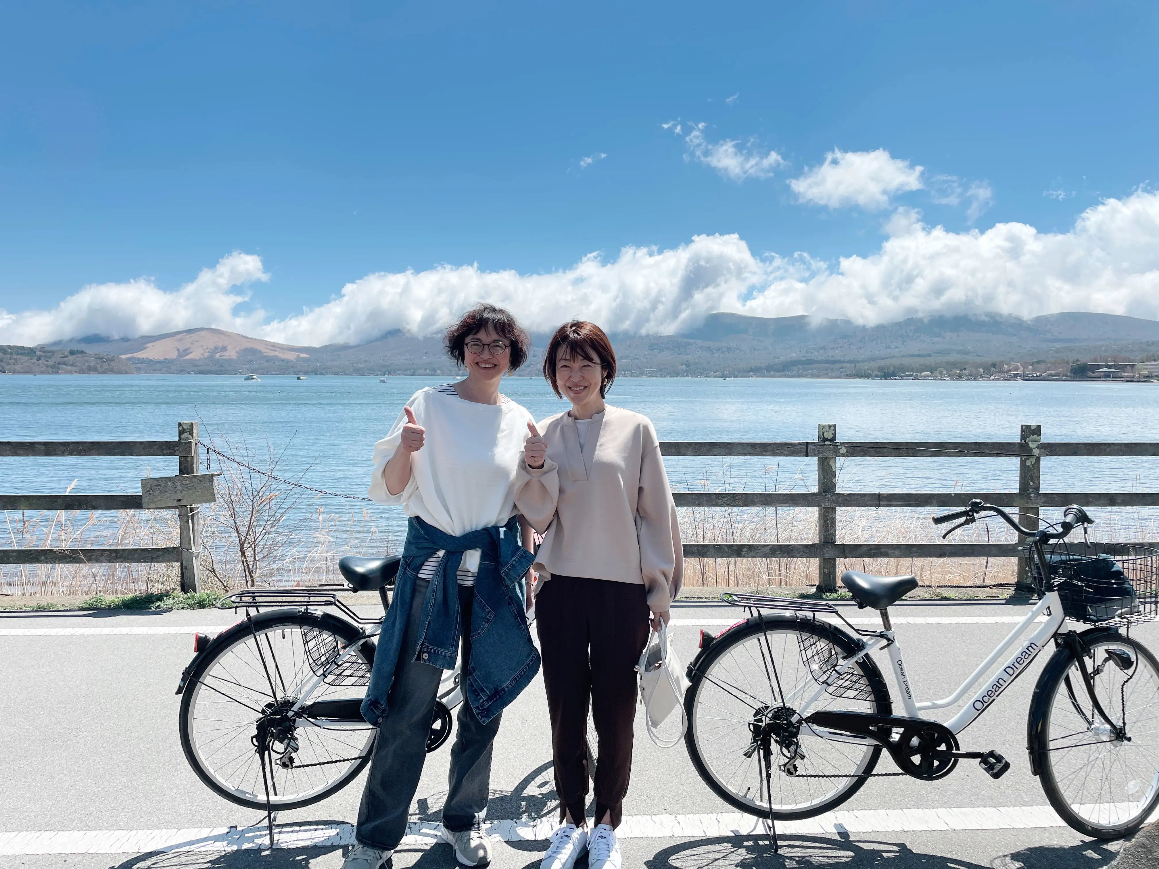 山中湖アラフィー女子旅♡自転車＆ランチ編_1_1