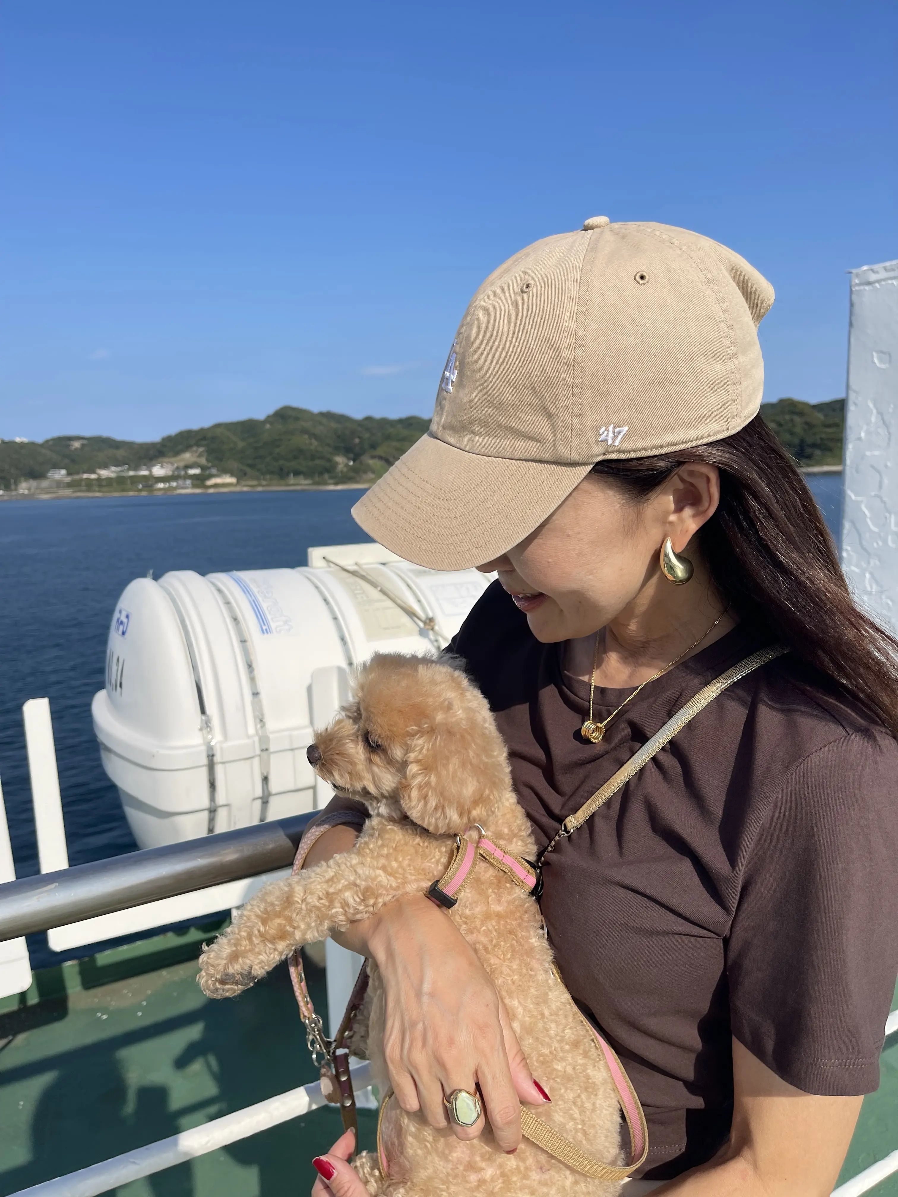 東京湾を渡る30分の船旅。愛犬と久里浜港からのプチトリップ 🛳️_1_6-1