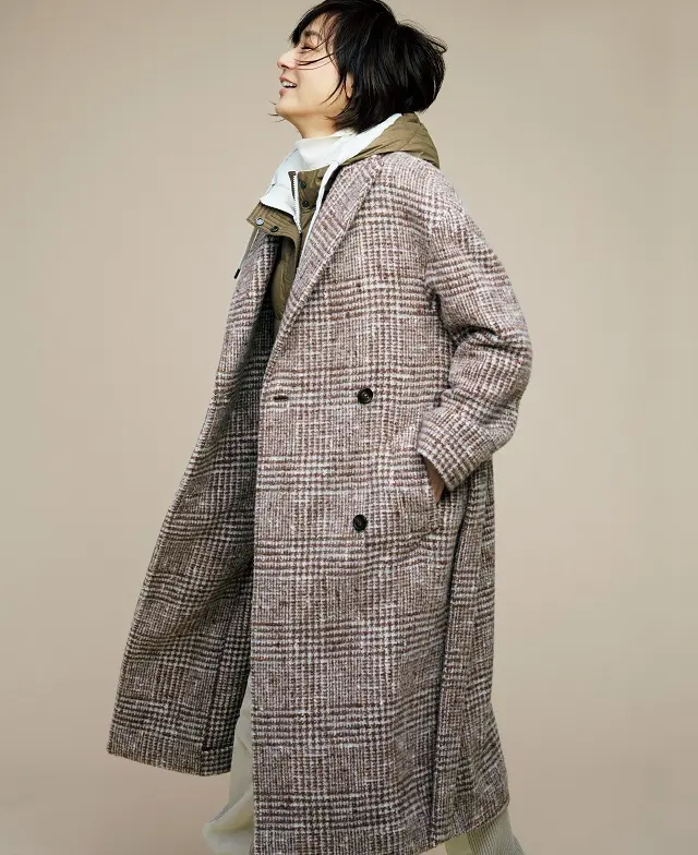 オーバーサイズをさらりと着こなす、ブルネロ クチネリのコート【富岡
