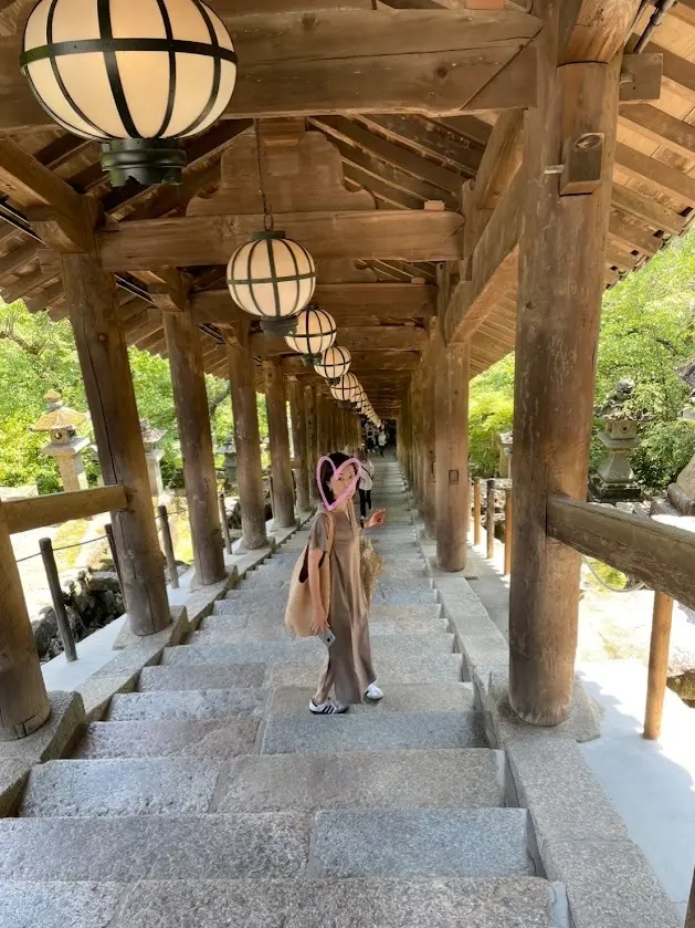 西国八番霊場　総本山 長谷寺　登廊
