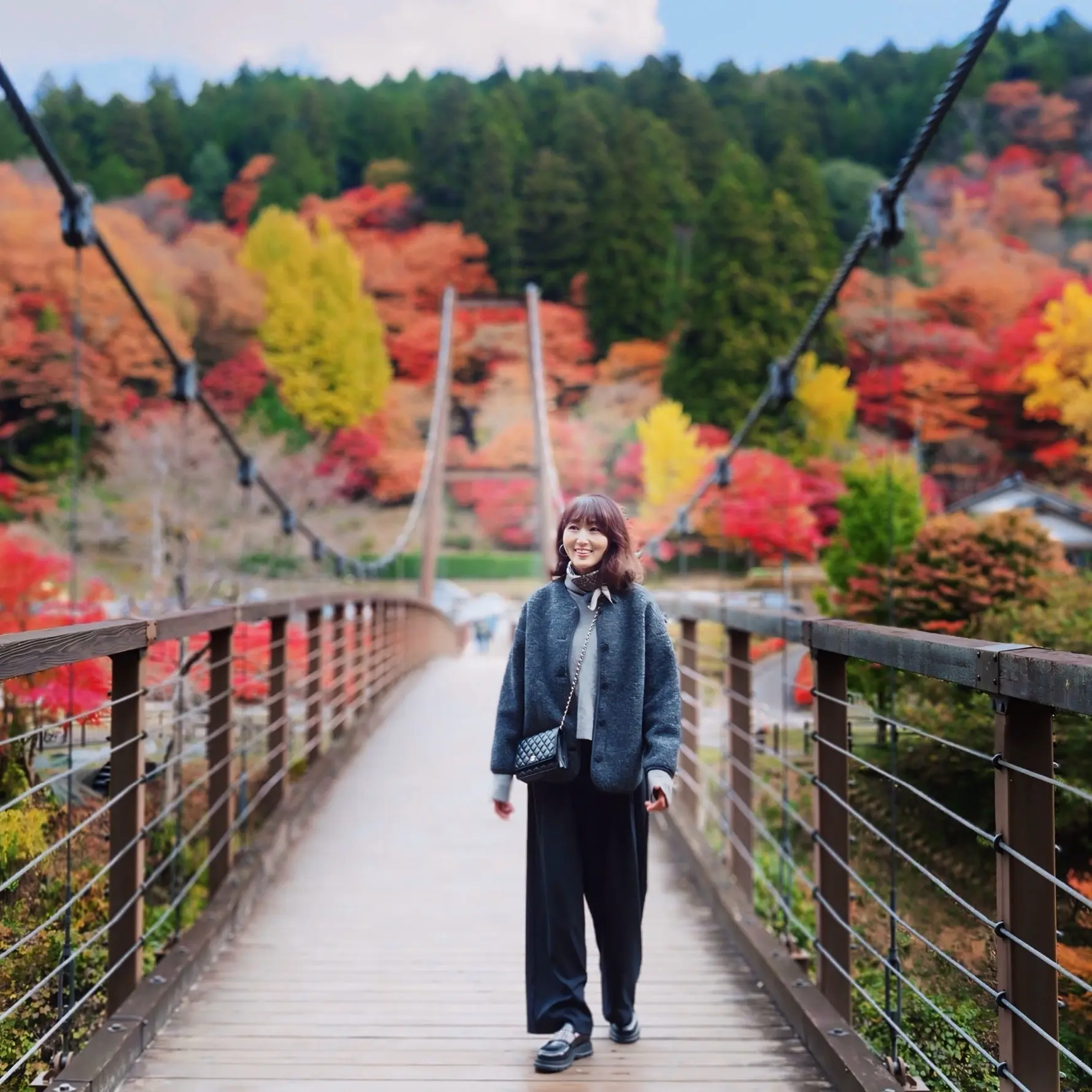 UNIQLOボアカーディガンで紅葉名所の絶景を満喫！_1_15