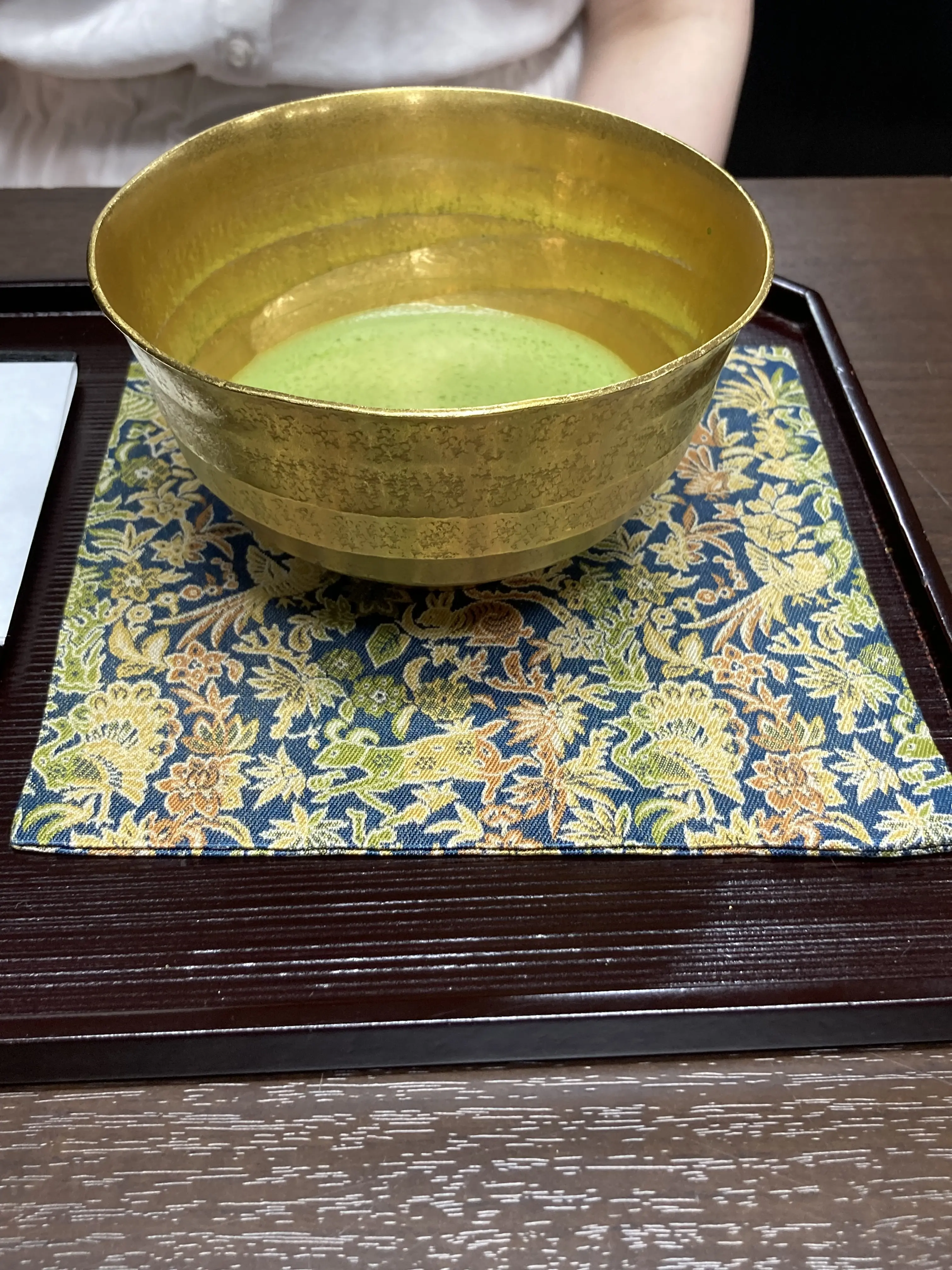 エクラ　éclat  Jマダム　札幌　北海道　トモコ　ブログ　大丸　黄金　抹茶　茶道