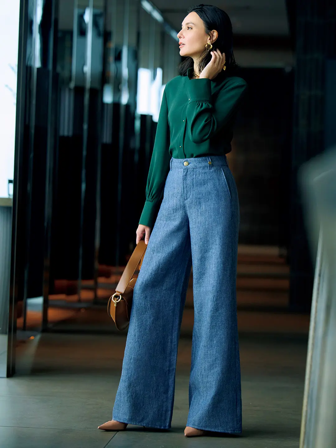 デニムパンツ「NIKE」￥137,500／ジーフランコ