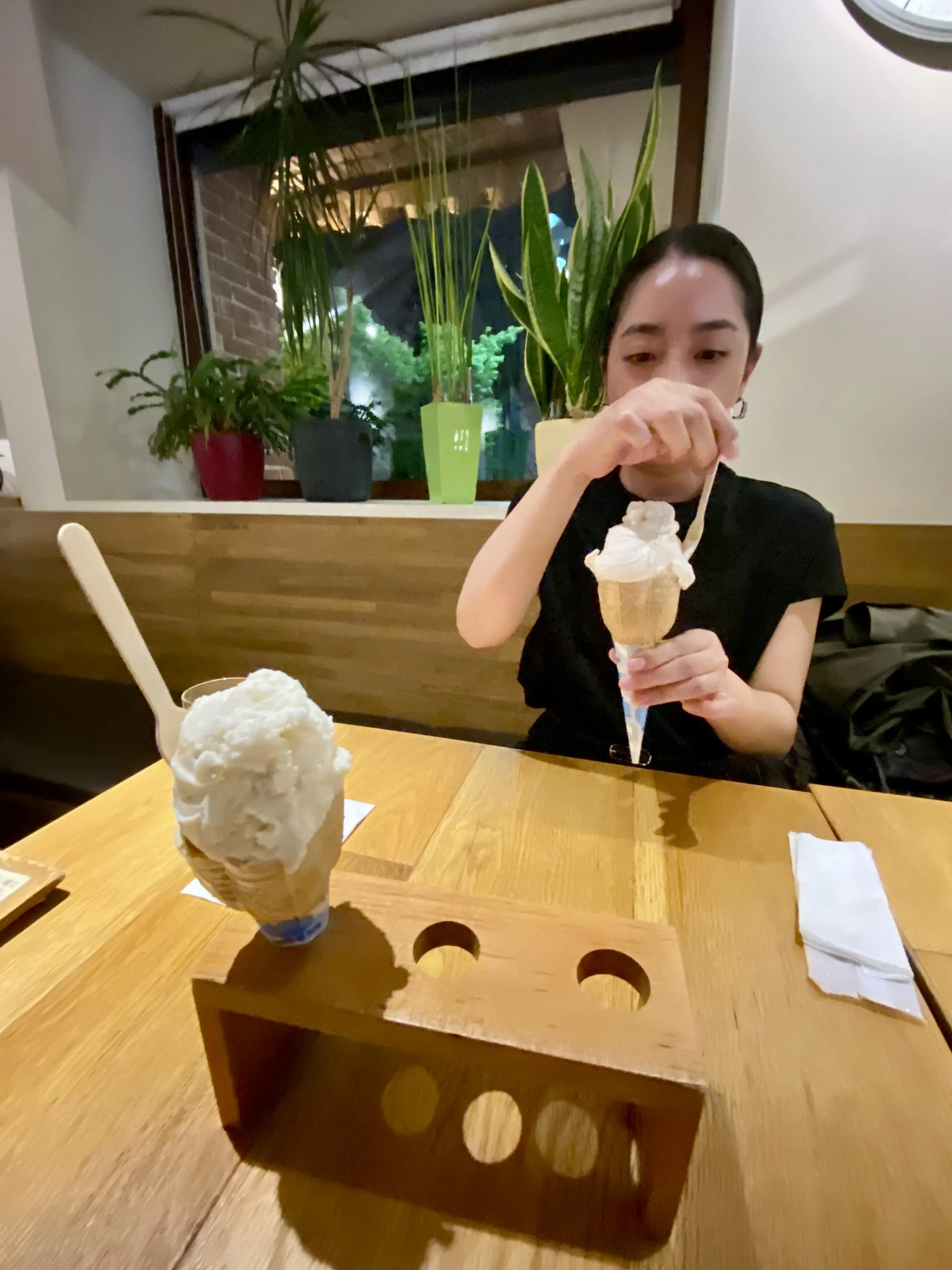 カップルコースのジェラート