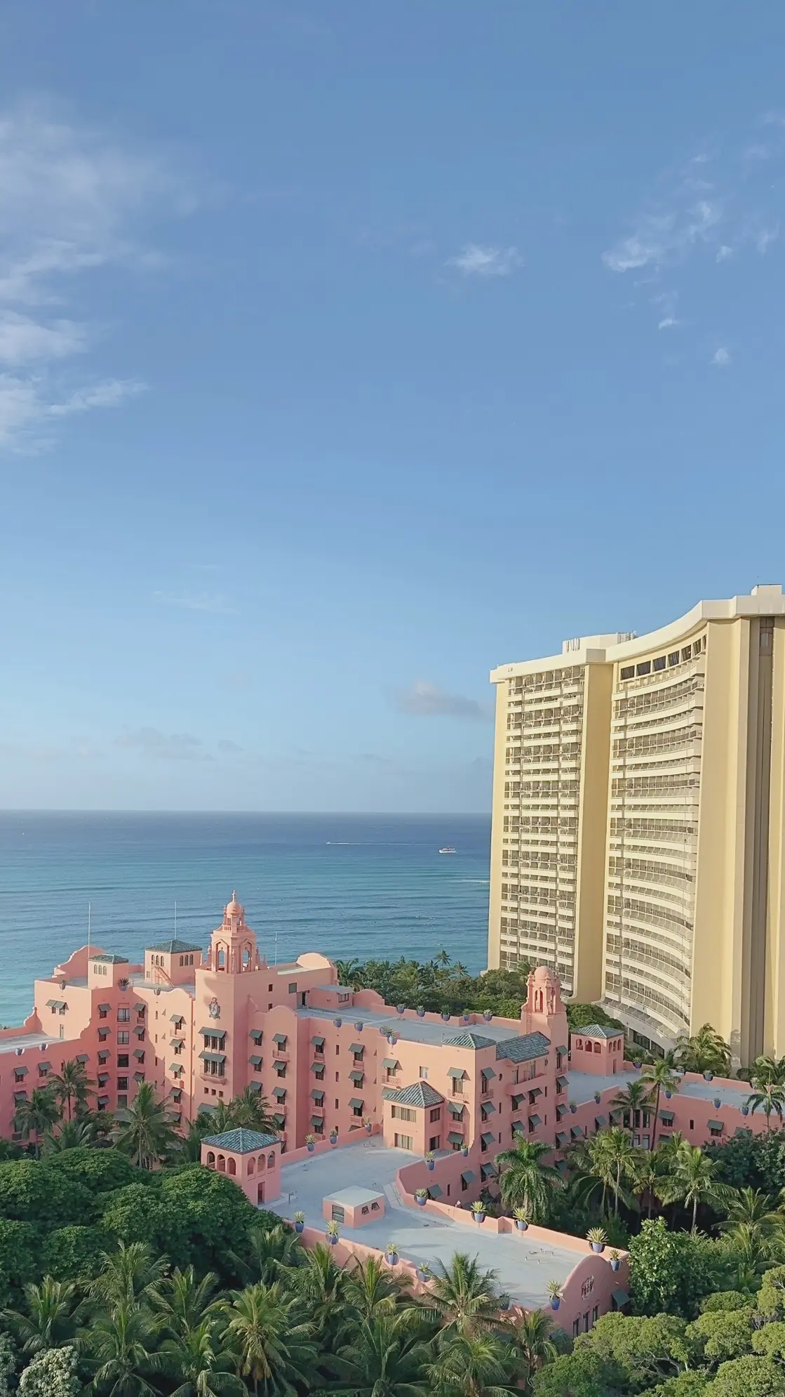 ワイキキビジネスプラザ19階からの景色