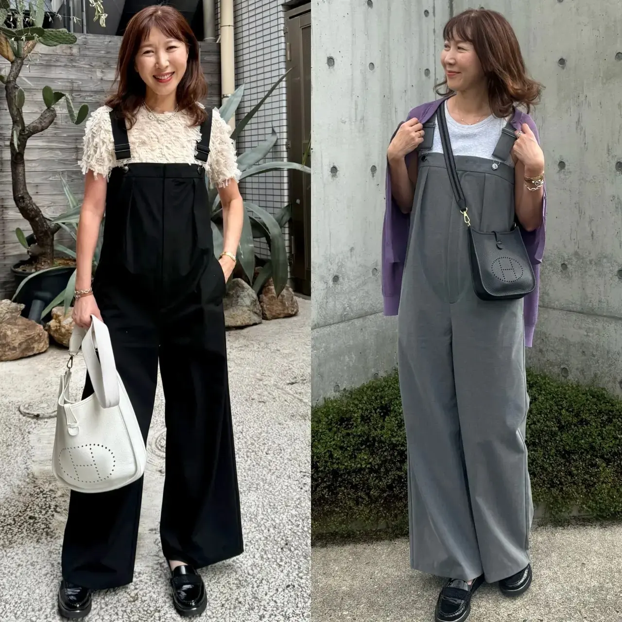 ２色買いして大活躍♡ GUサロペットパンツ