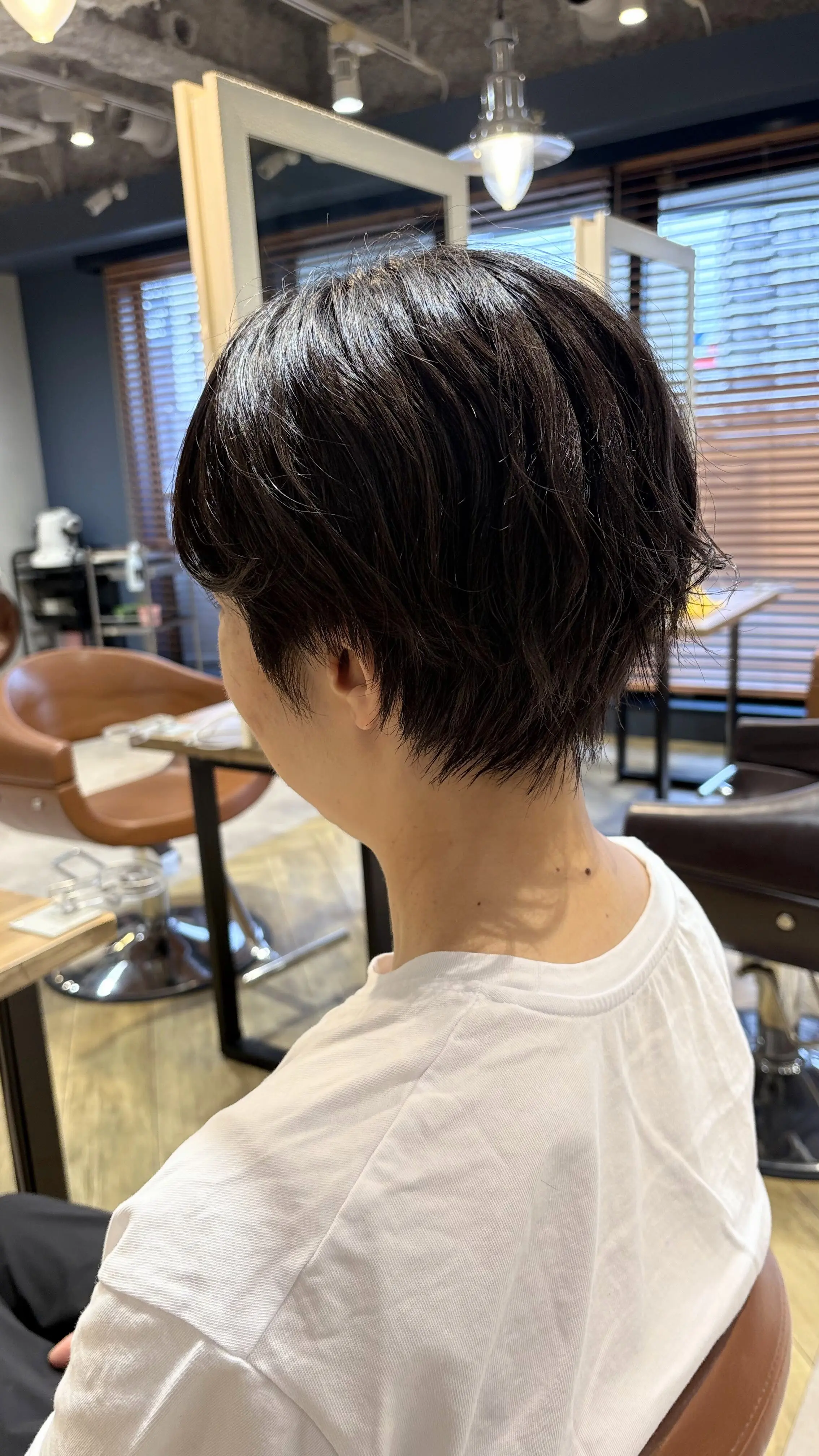 UNIQLOプチプラ美容院コーデ＊ショートカットメンテナンス_1_4
