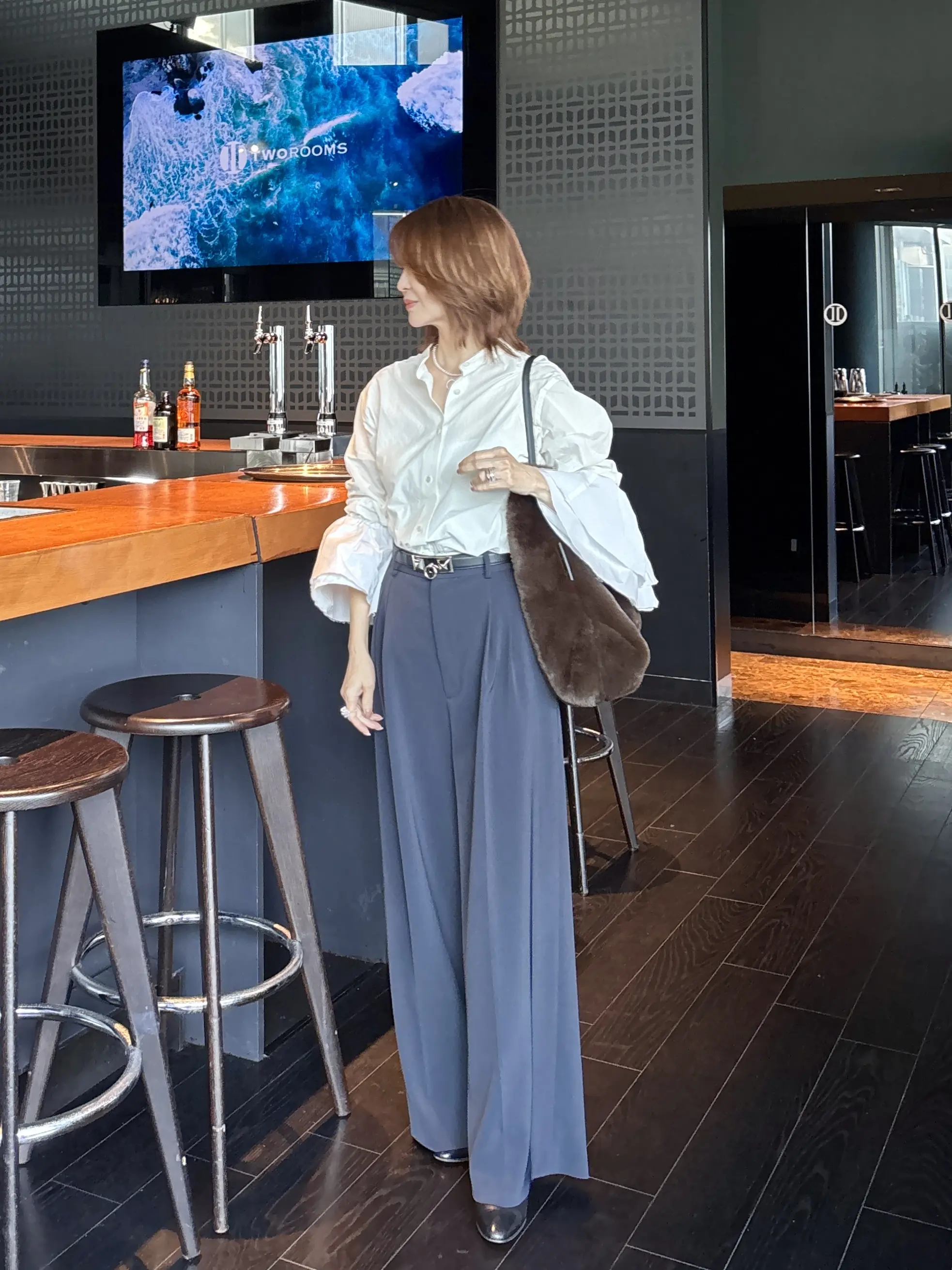 青山ランチと、今日の装い_1_2