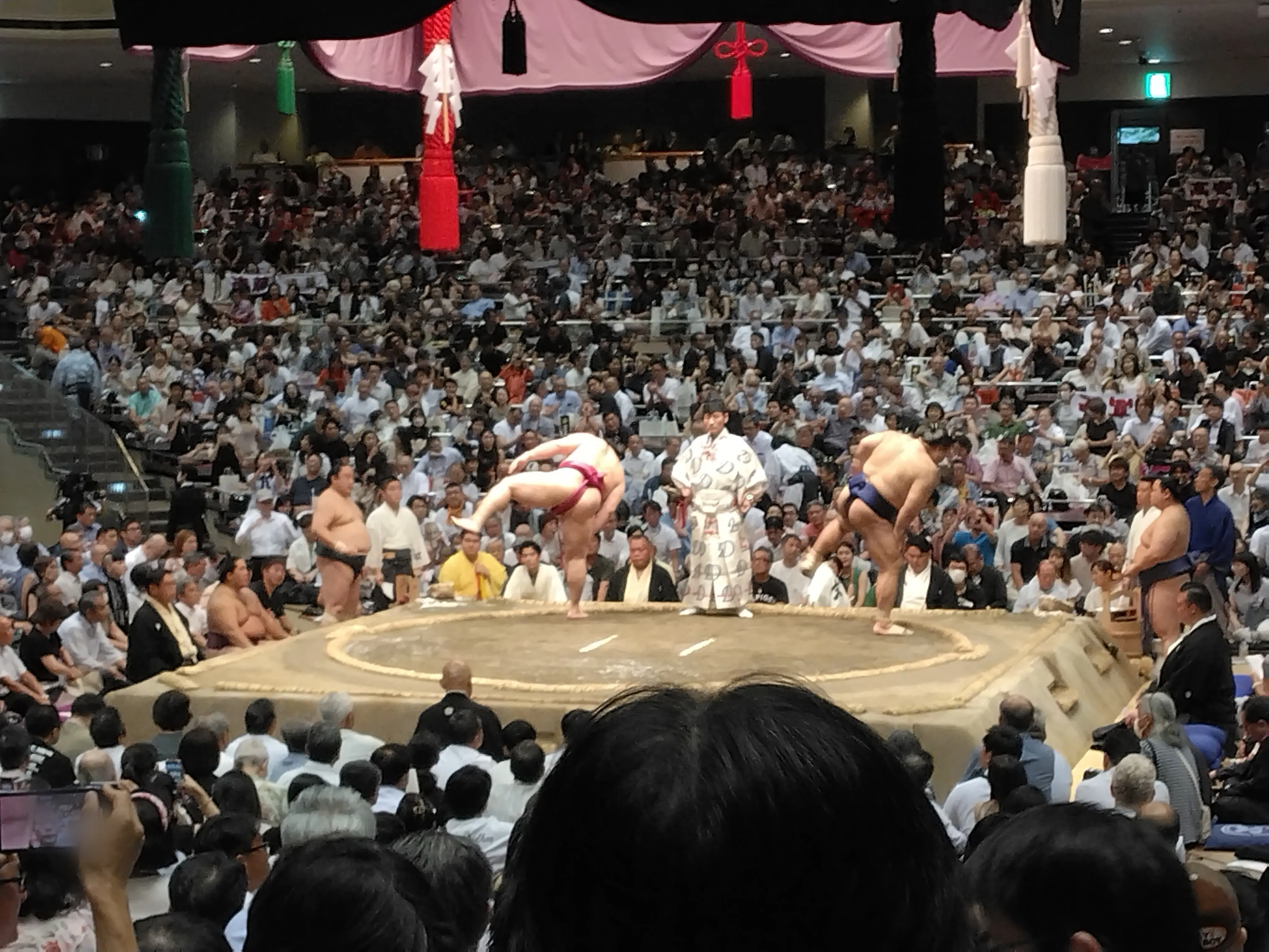 人生初☆国技館で大相撲を生観戦_1_10