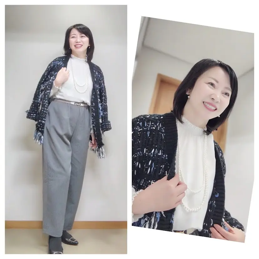 12月下旬。アラフィフ秘書お仕事毎日服_1_5