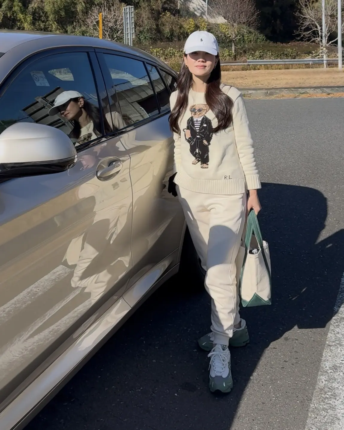 旅先でも品よく。京都2泊3日、大人のムートンコート着回し【1日目】_1_2