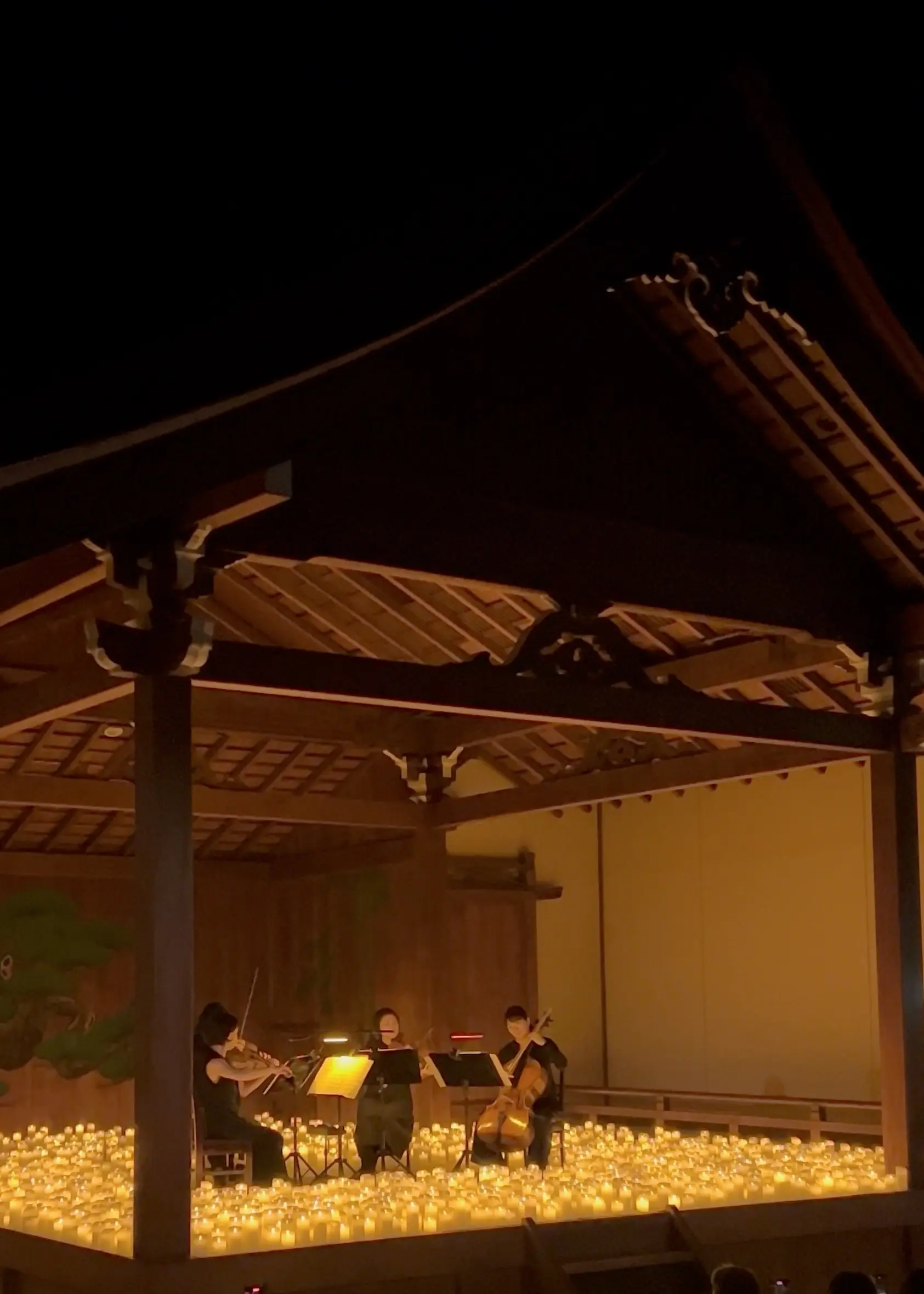 あったかマフラーを纏ってキャンドルコンサートへ🎵✨_1_6