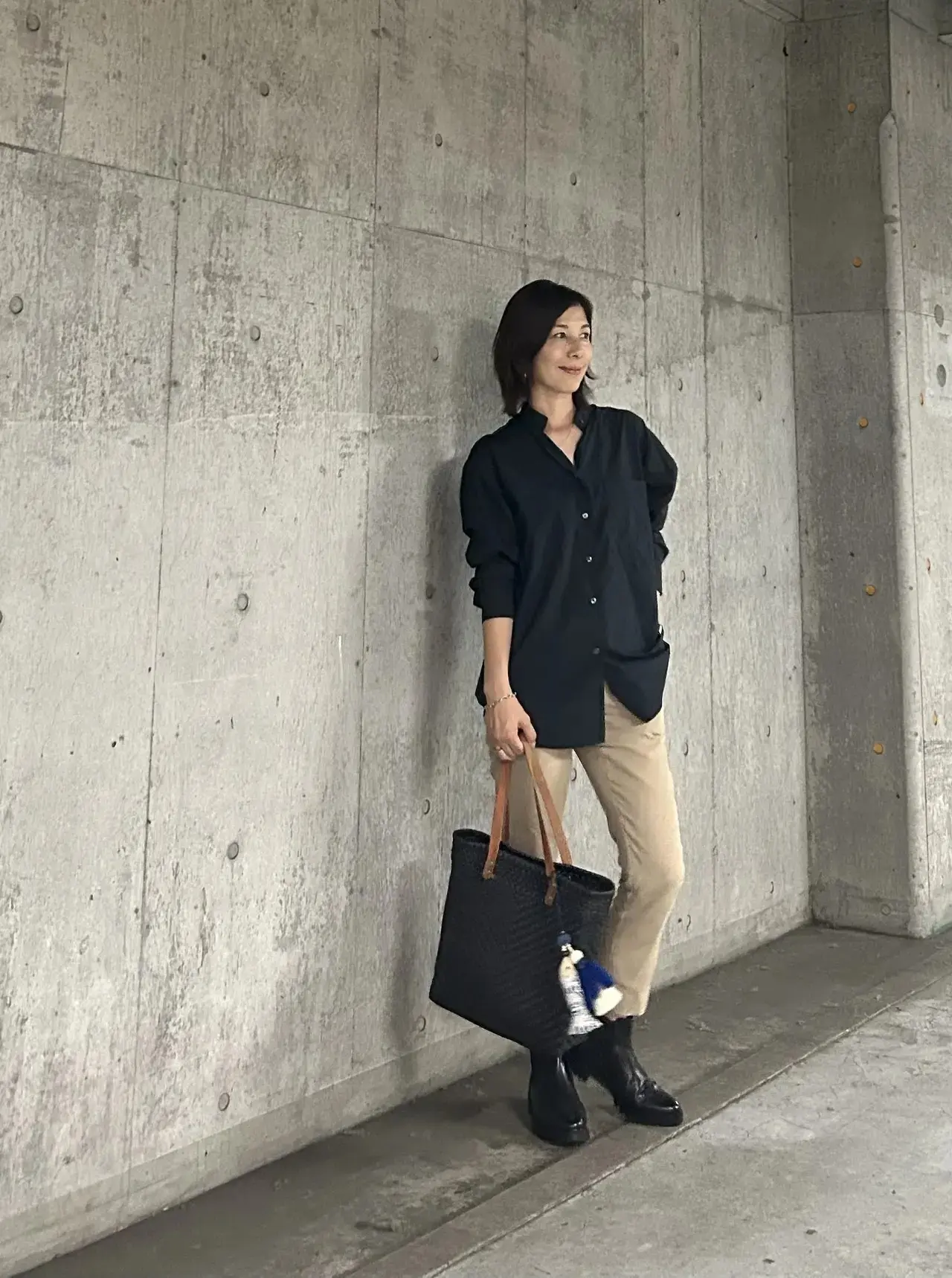 【おしゃれ好きな50代「ユニクロ・GU」コーデ】秋のおしゃれを楽しむアイテム豊富！端境期に活躍してくれるTシャツやインナーも！_1_20