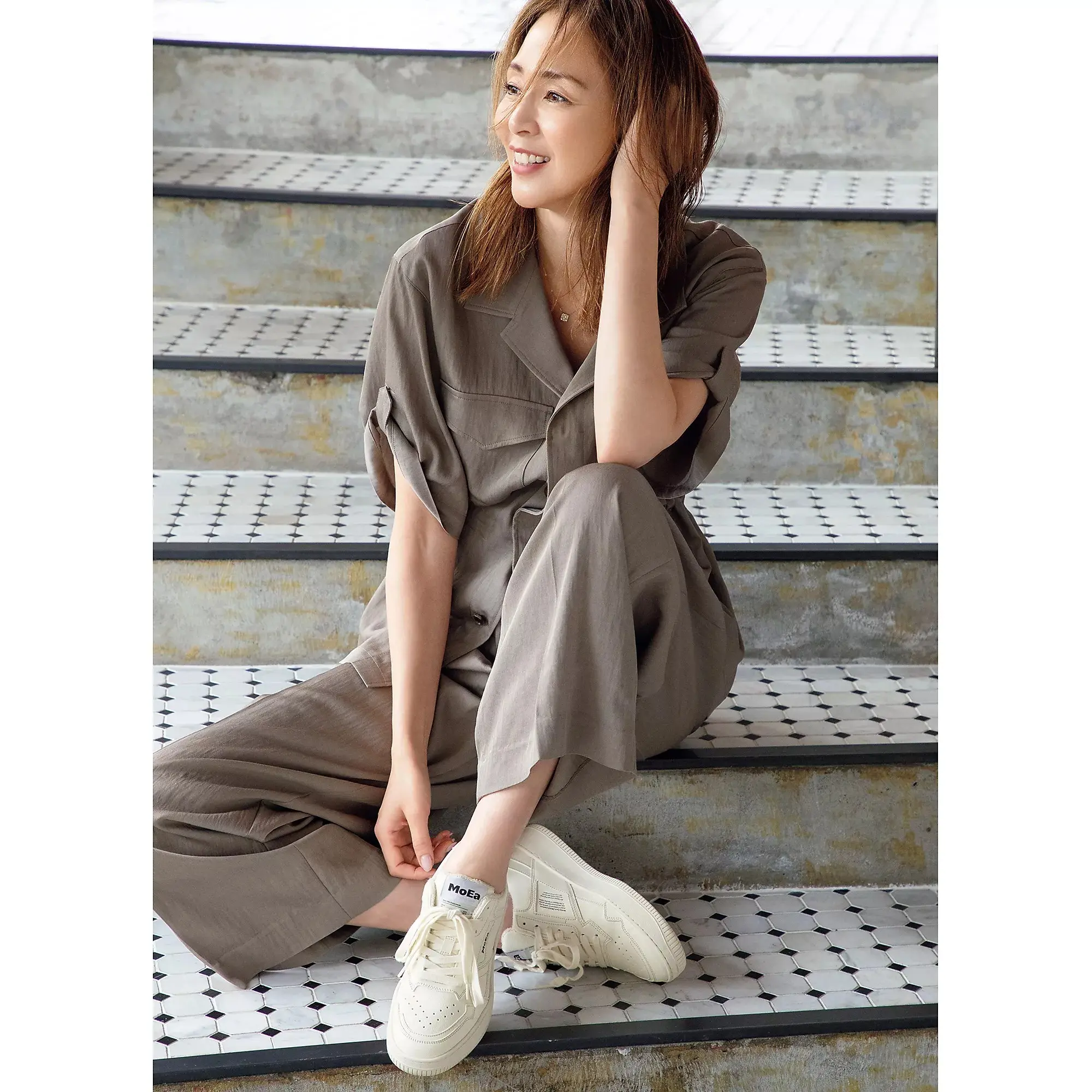 éclat premium認定！ 大人のエッセンシャルアイテム「MoEa」Corn Skin スニーカー_1_1